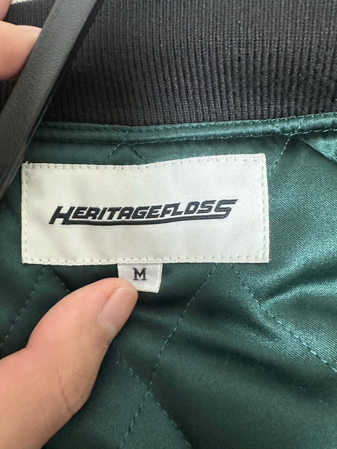 헤리티지 플로스 울 바시티 자켓 M 상품이미지3