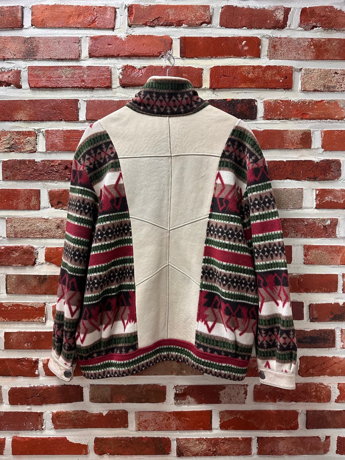 (L) NZ 램스킨 나바호 플리스 빈티지 집업 상품이미지6