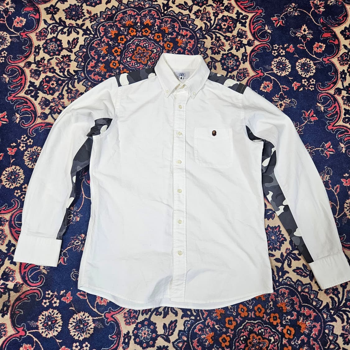 베이프(Bape) 카모 셔츠 M size 상품이미지1