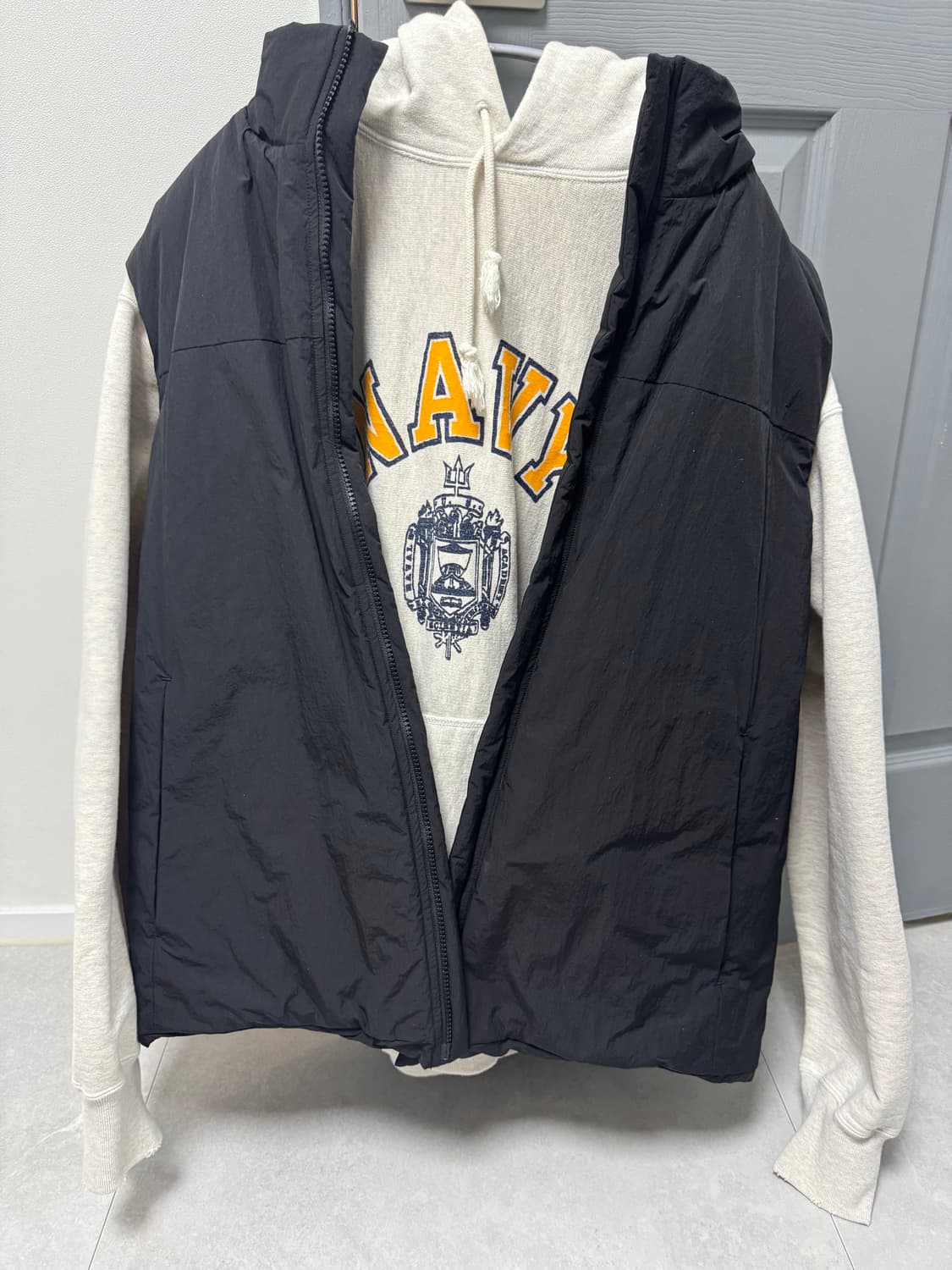 캡틴선샤인 나일론 인슐레이션 베스트40 나나미카 모이프 다이와피어 카키스 상품이미지5