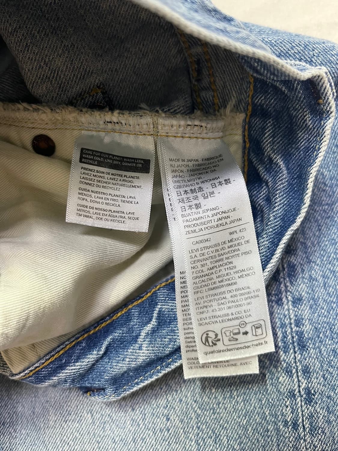 [32x30] lvc 55501 블랙잭 데님 팬츠 상품이미지5