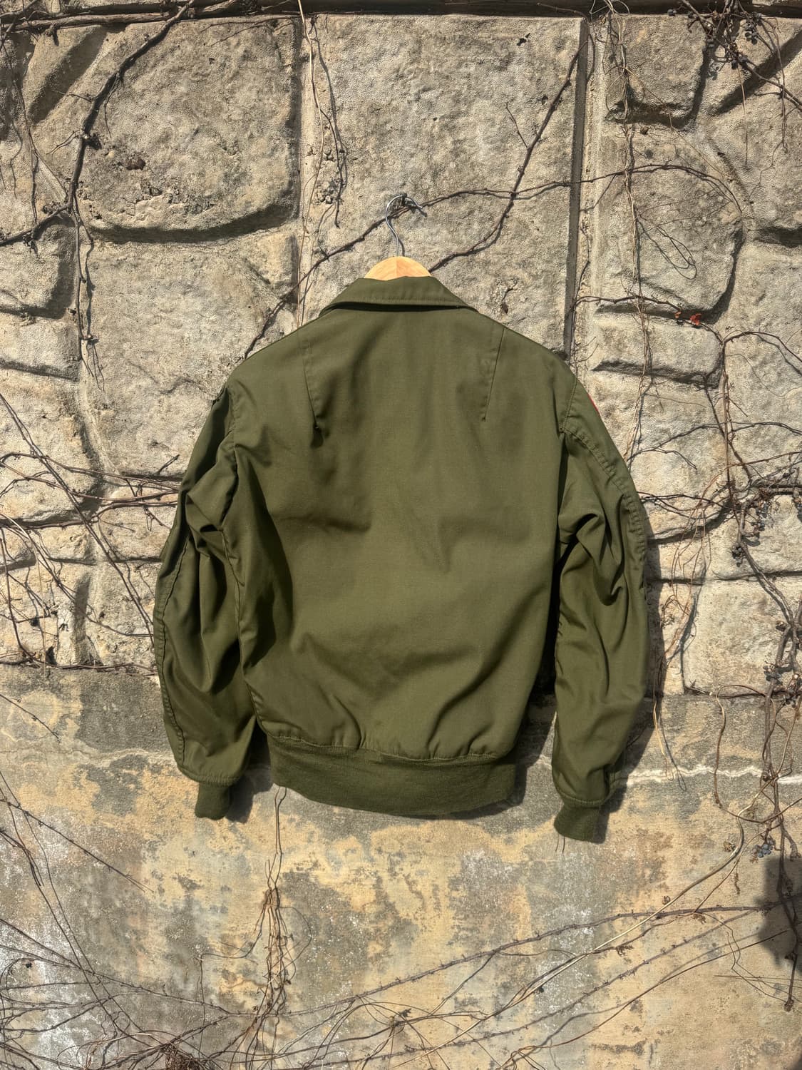 70s 미군 오리지널 조종사 경량 자켓 탱커 공군 노멕스 항공 자켓 상품이미지2