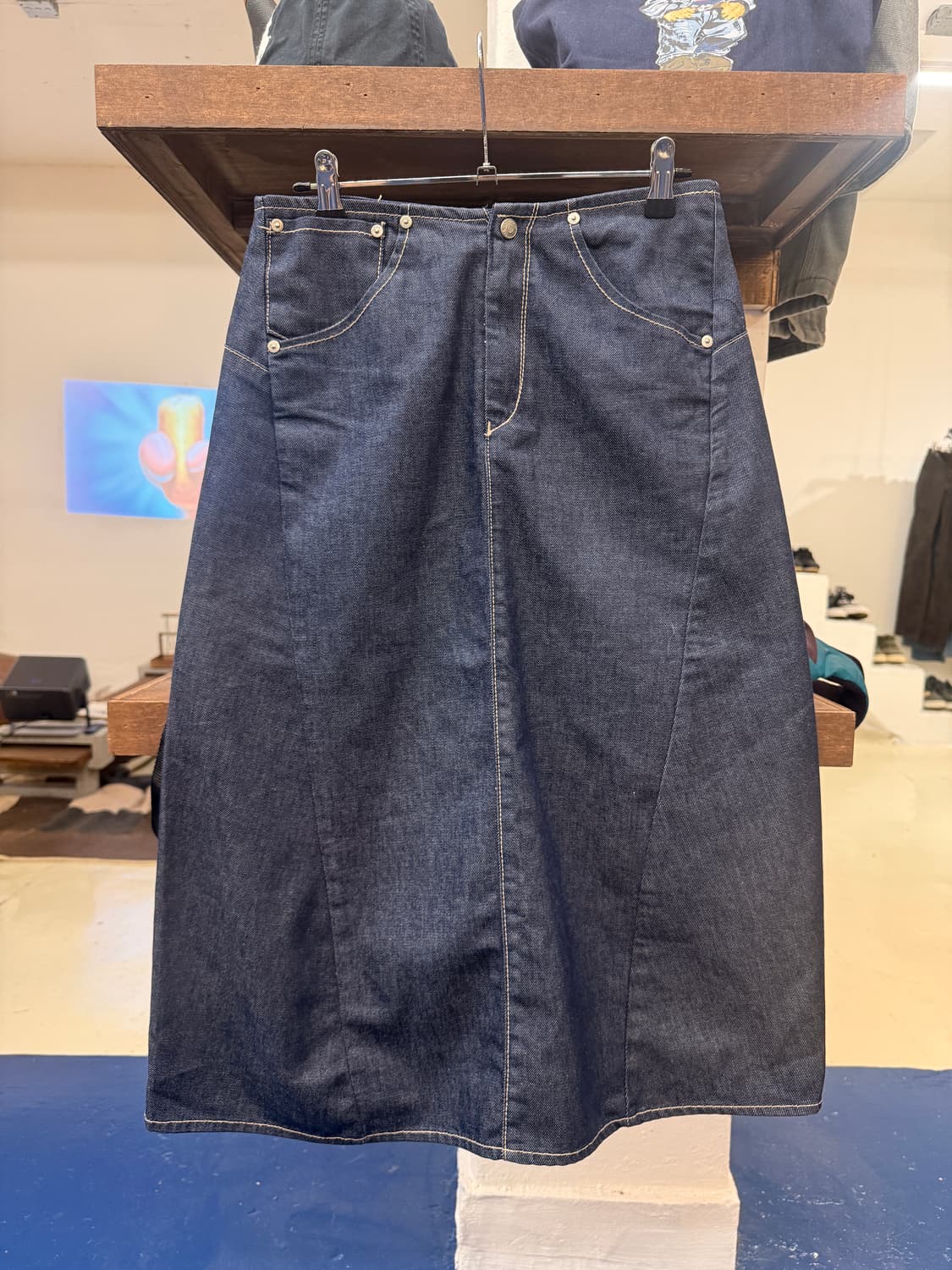 Levis 리바이스 엔지니어드 데님 스커트 상품이미지4