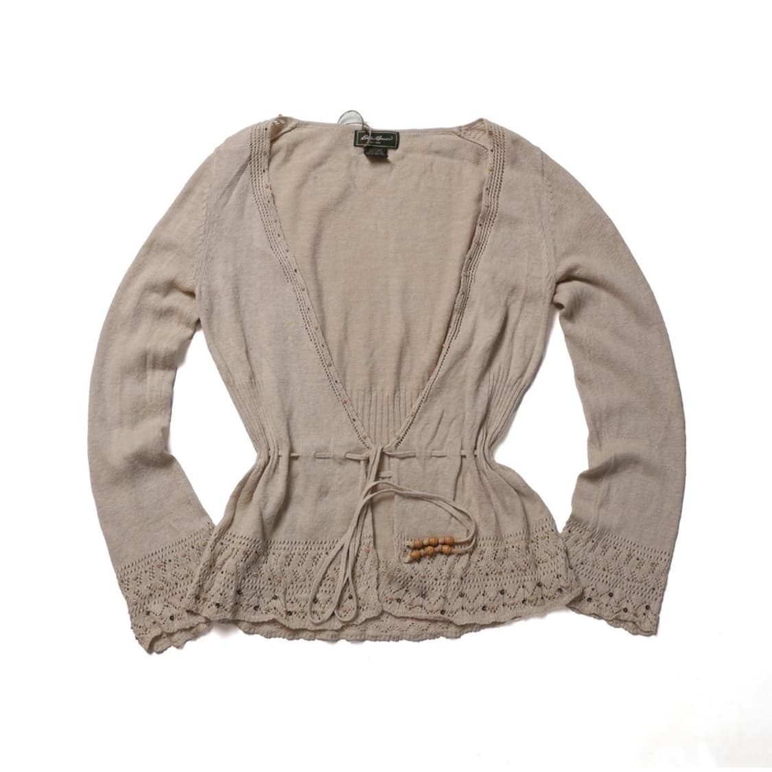 에디바우어 Eddie Bauer Belted Linen Cardigan  상품이미지1