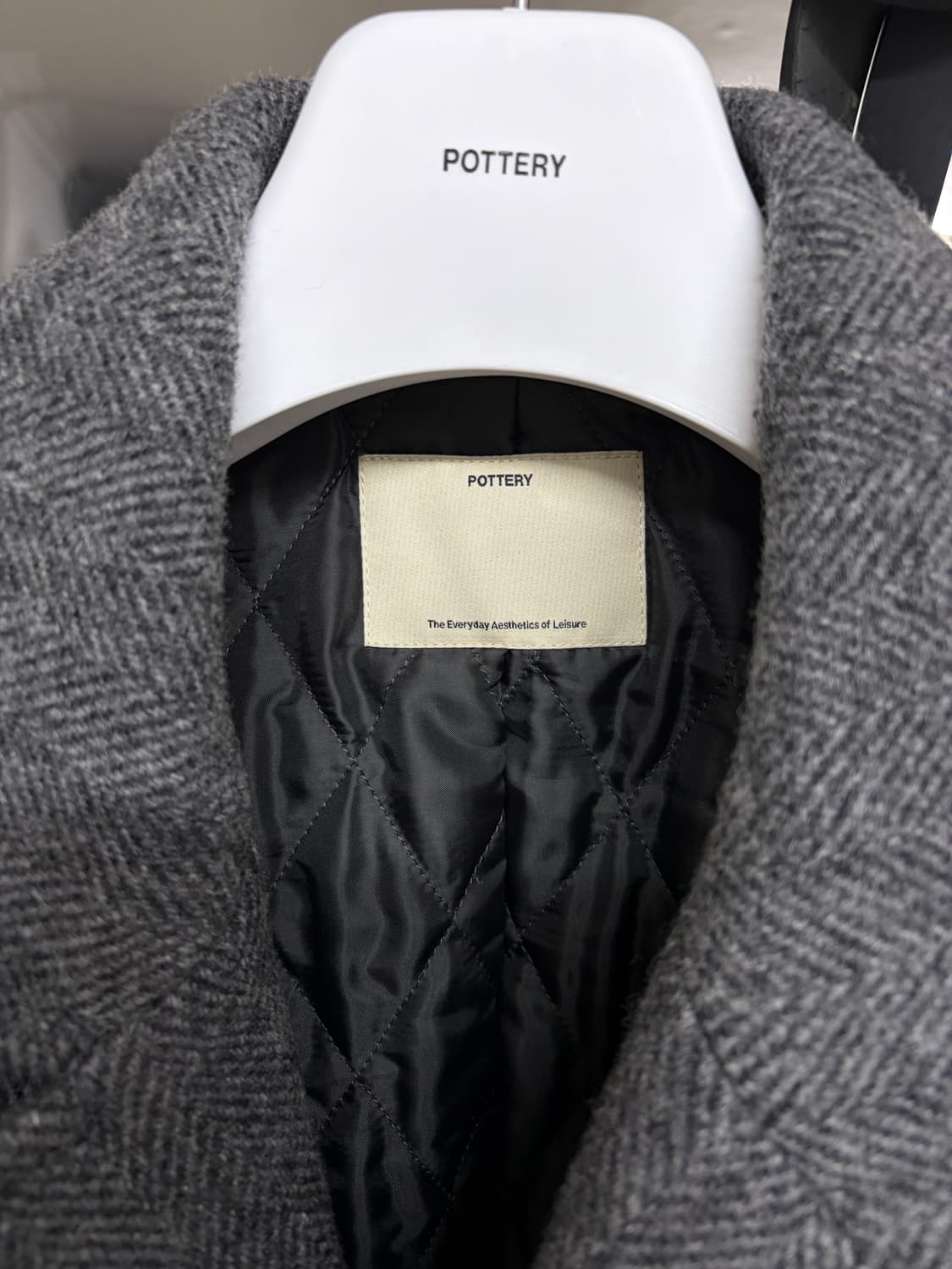 포터리 피코트 다크그레이 2사이즈 상품이미지4