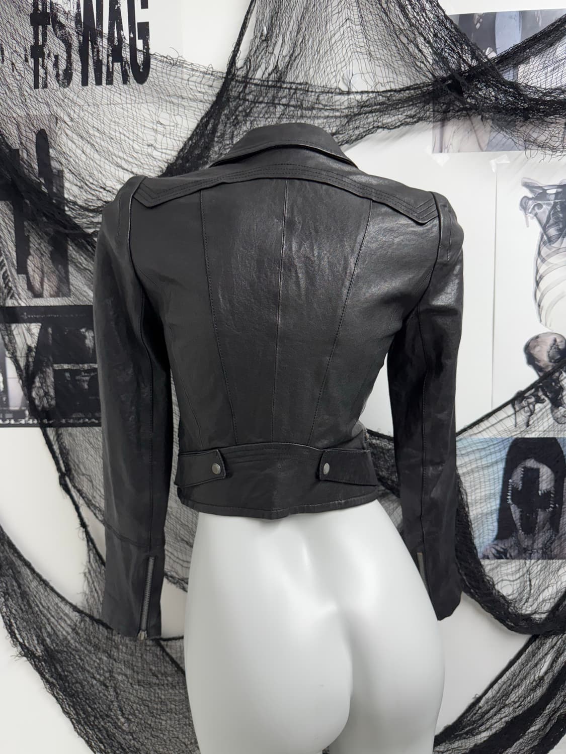 Stud detailed leather jacket 상품이미지6