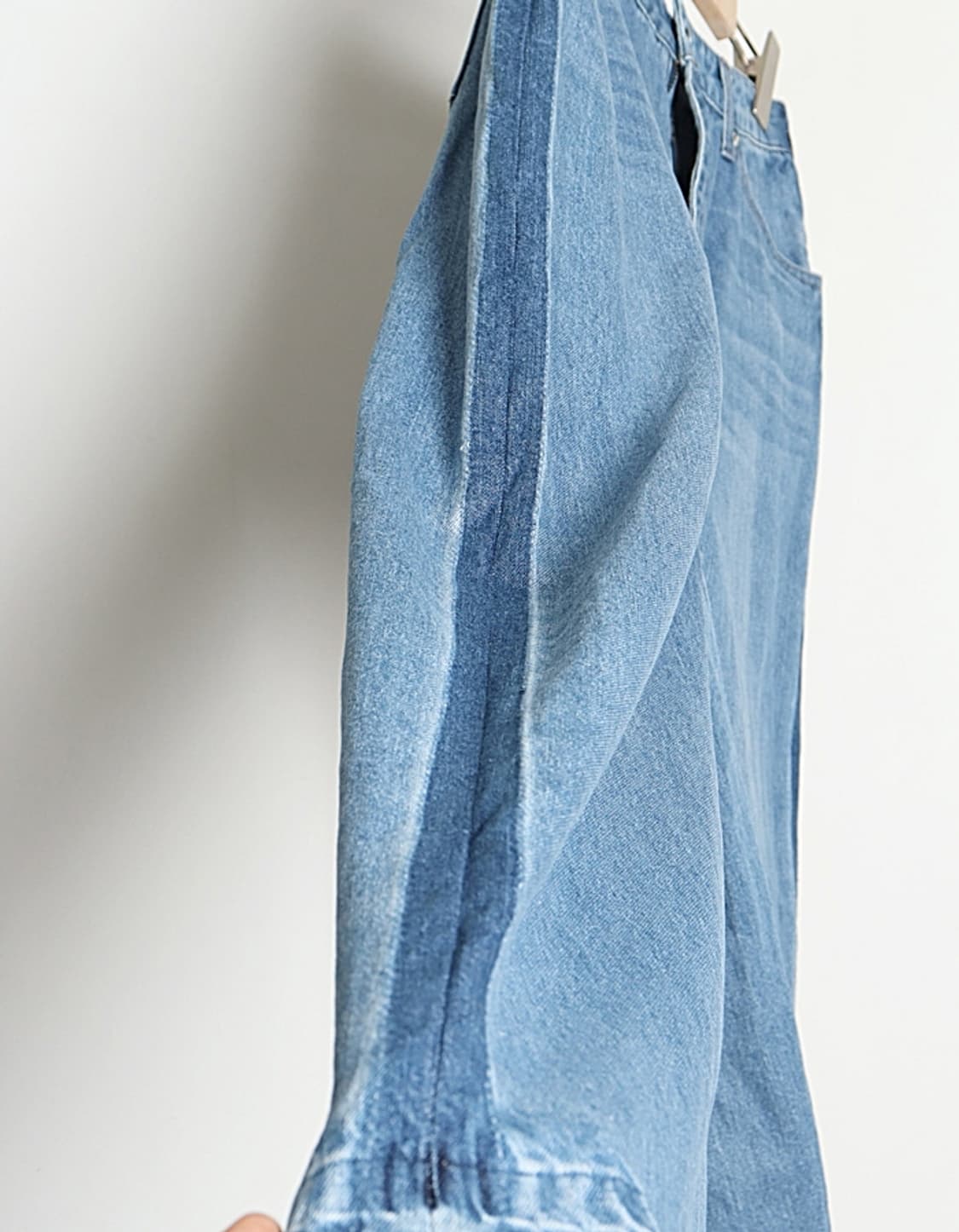 coen Cutoff Baggy Denim Pant (28) 상품이미지5