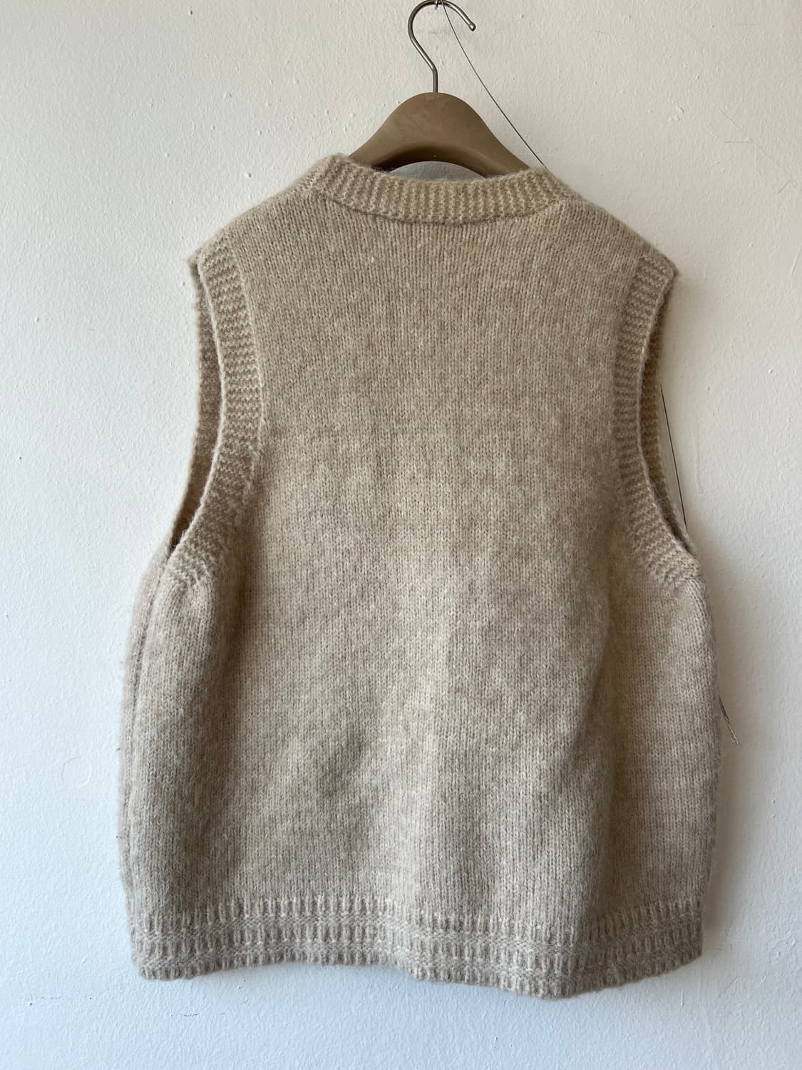 일본수입 여성 자수니트조끼 레이어드조끼 상품이미지3