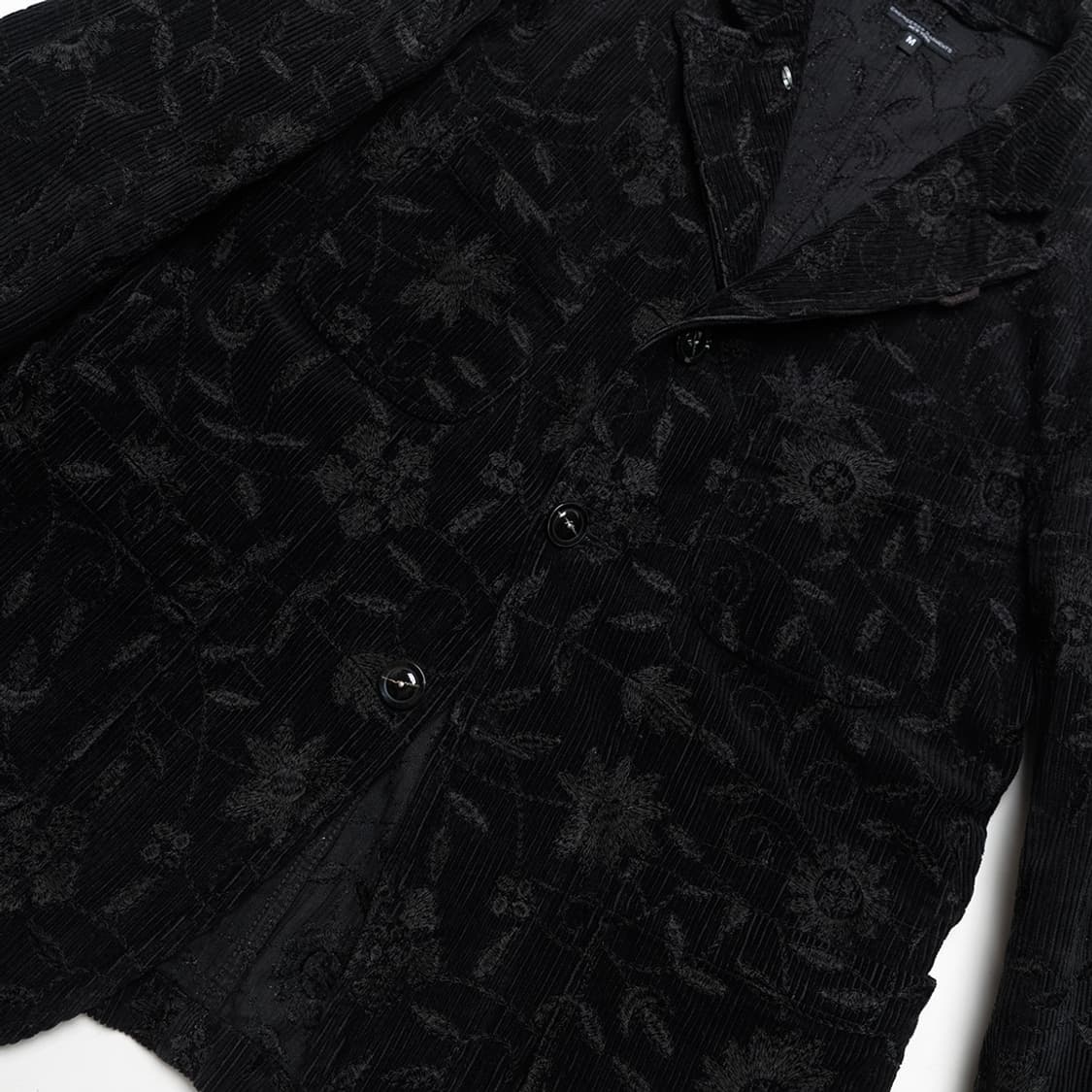 black floral embroidered corduroy bedfor 상품이미지4