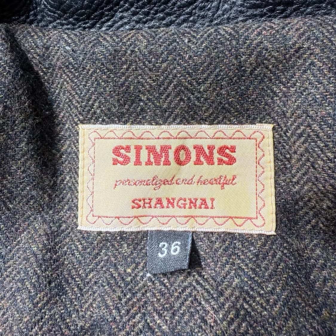 빈티지 뮬홀랜드 드라이브 1930's 레트로 레더 라이더 자켓 상품이미지4