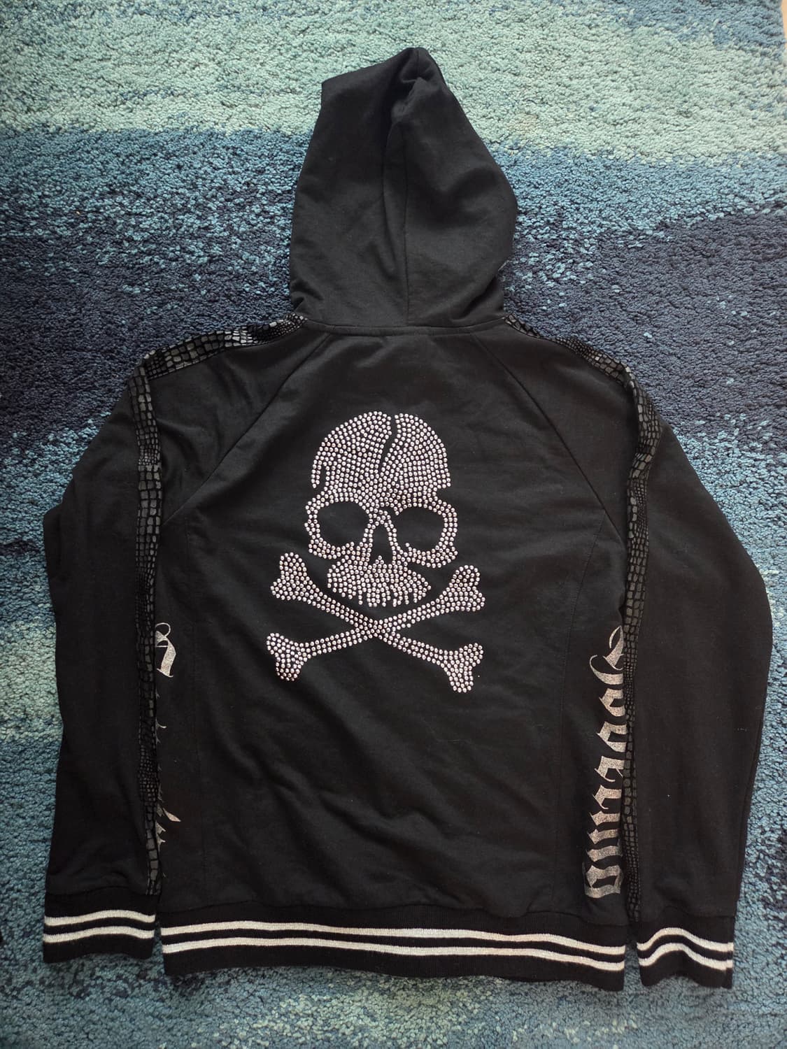•skull cubic hood zip-up y2k후드집업 펑크 상품이미지3