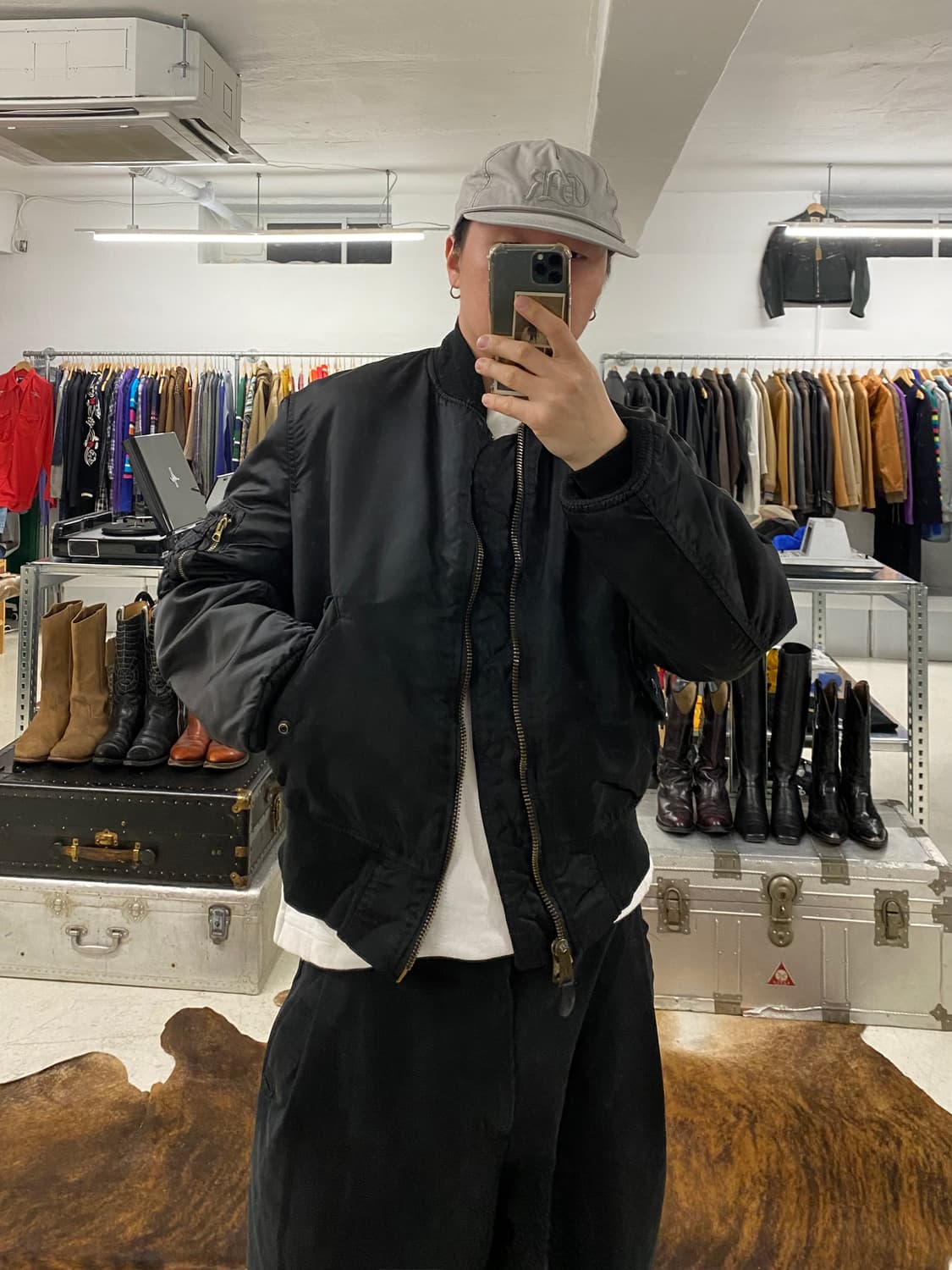 90s ALPHA INDUSTRIES ma-1 상품이미지10