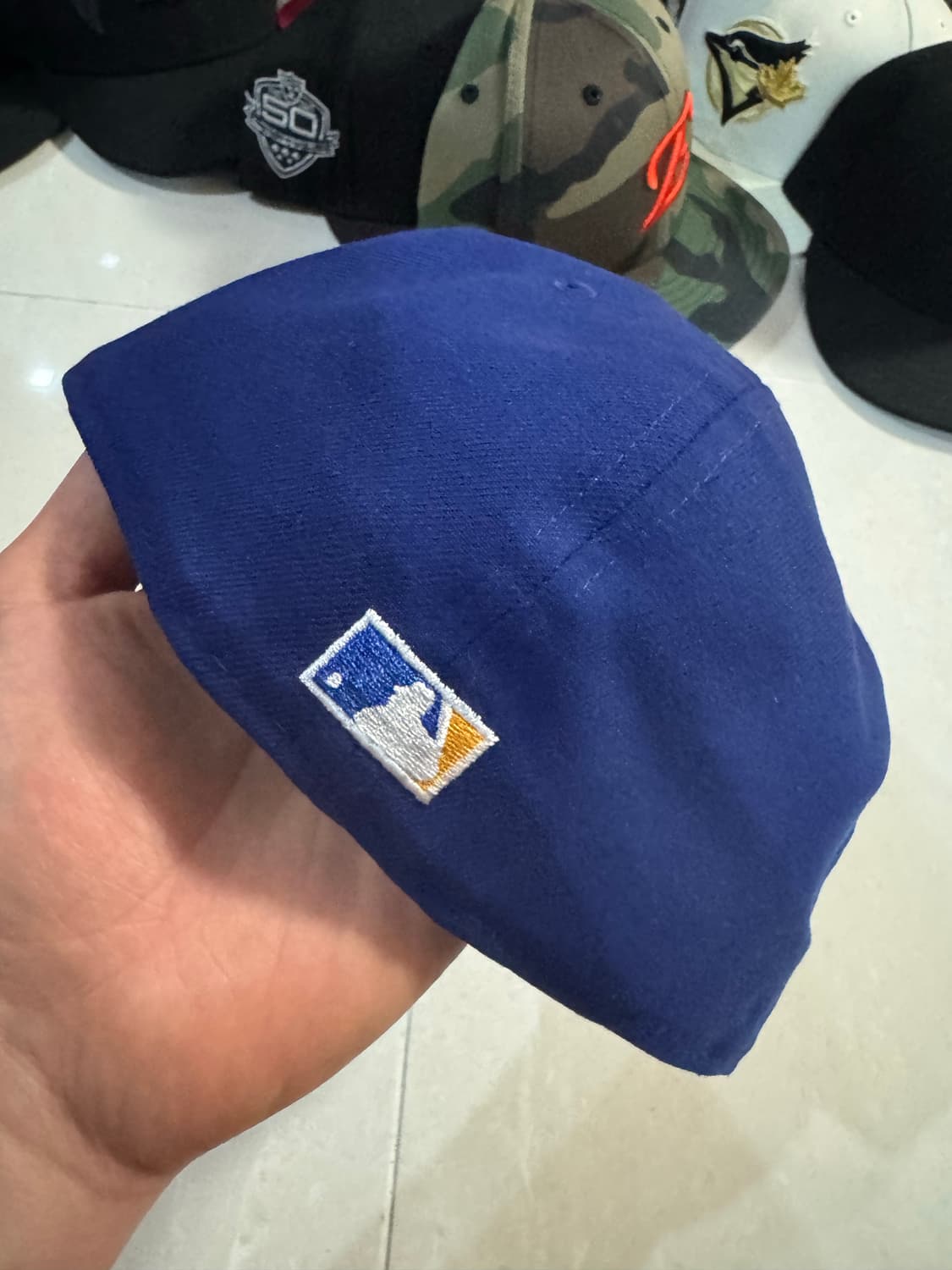 뉴에라 시애틀 매리너스 쿠퍼스타운 40th 캡 5/8 미시착  상품이미지3