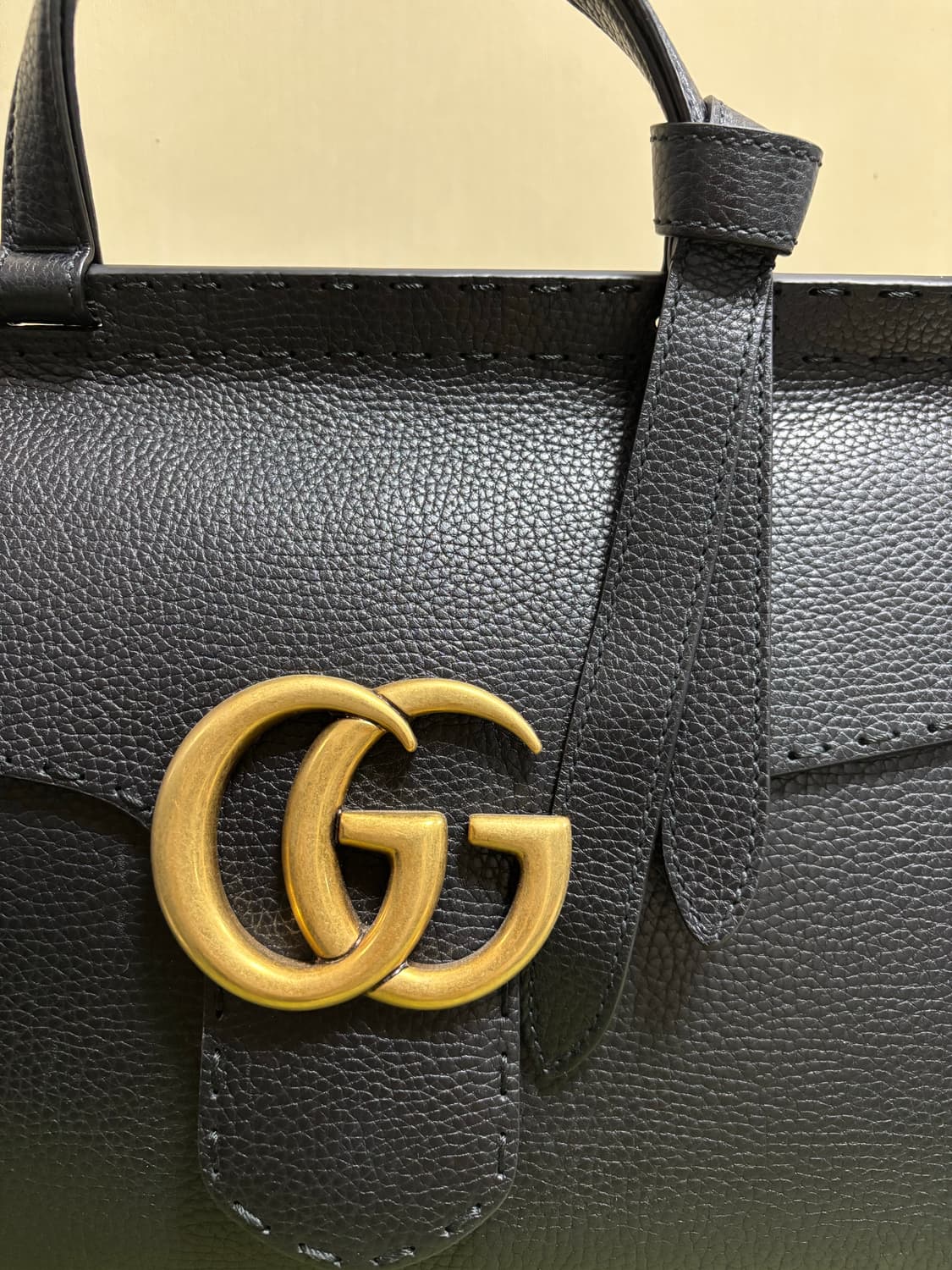 Gucci GG 마몽 탑핸들 플랩백 미디움 상품이미지4