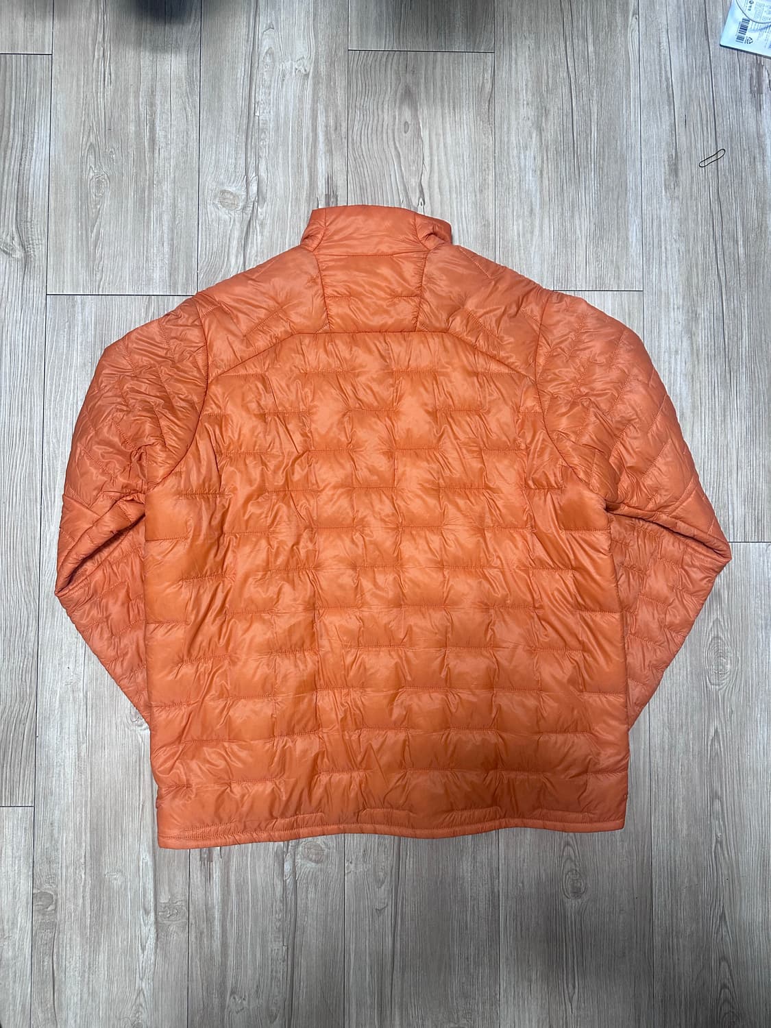 파타고니아 경량 다운 패딩 자켓 오렌지 XL 상품이미지5
