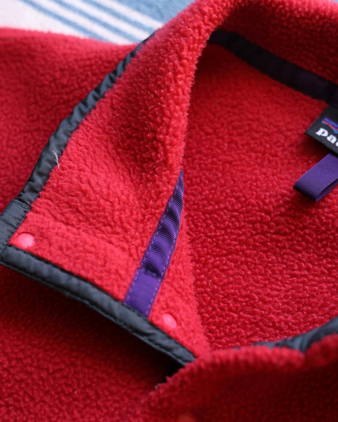 파타고니아 90s 스노우리스 태그 신칠라 스냅티 플리스 상품이미지4