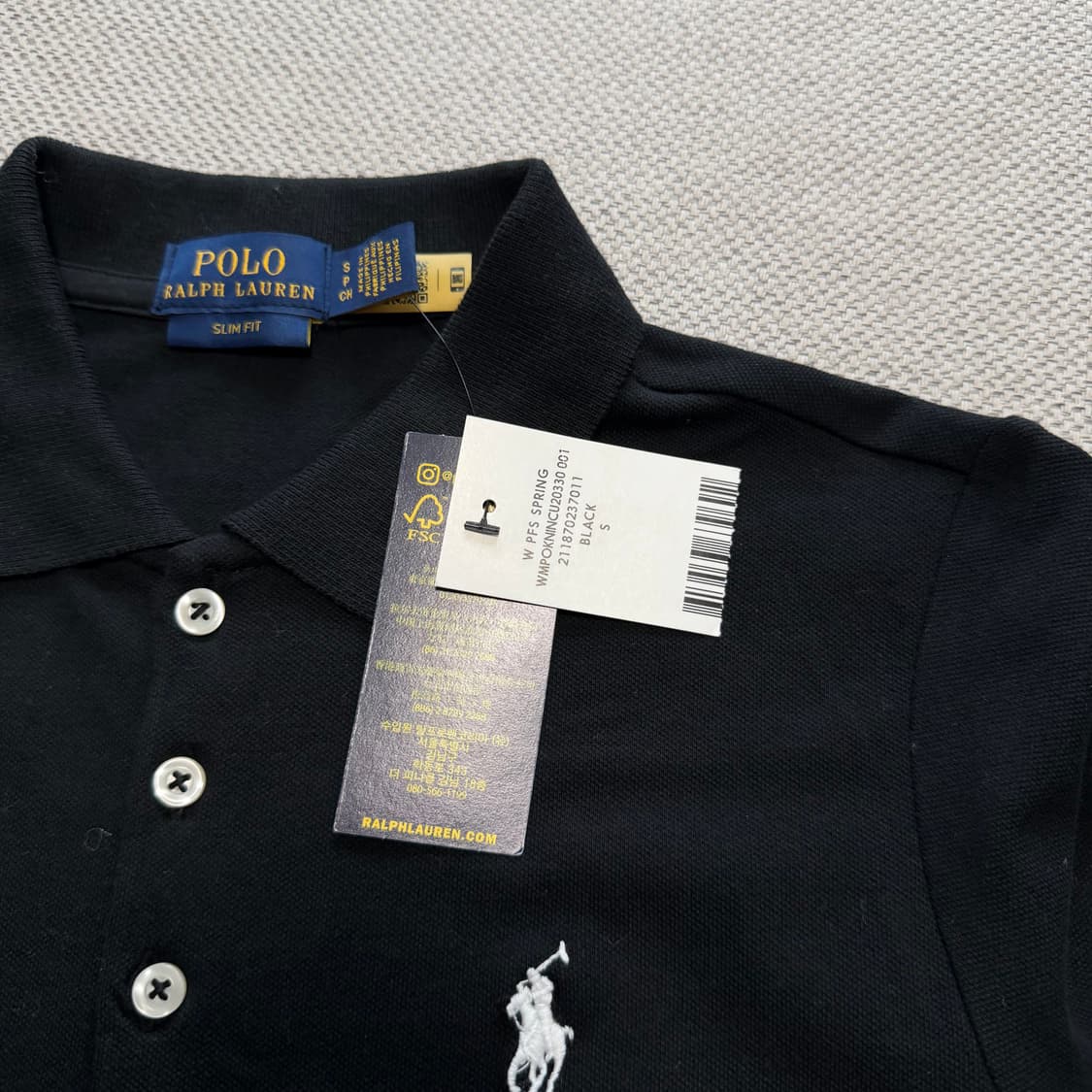 폴로 랄프로렌 슬림핏 반팔 폴로티 상품이미지3