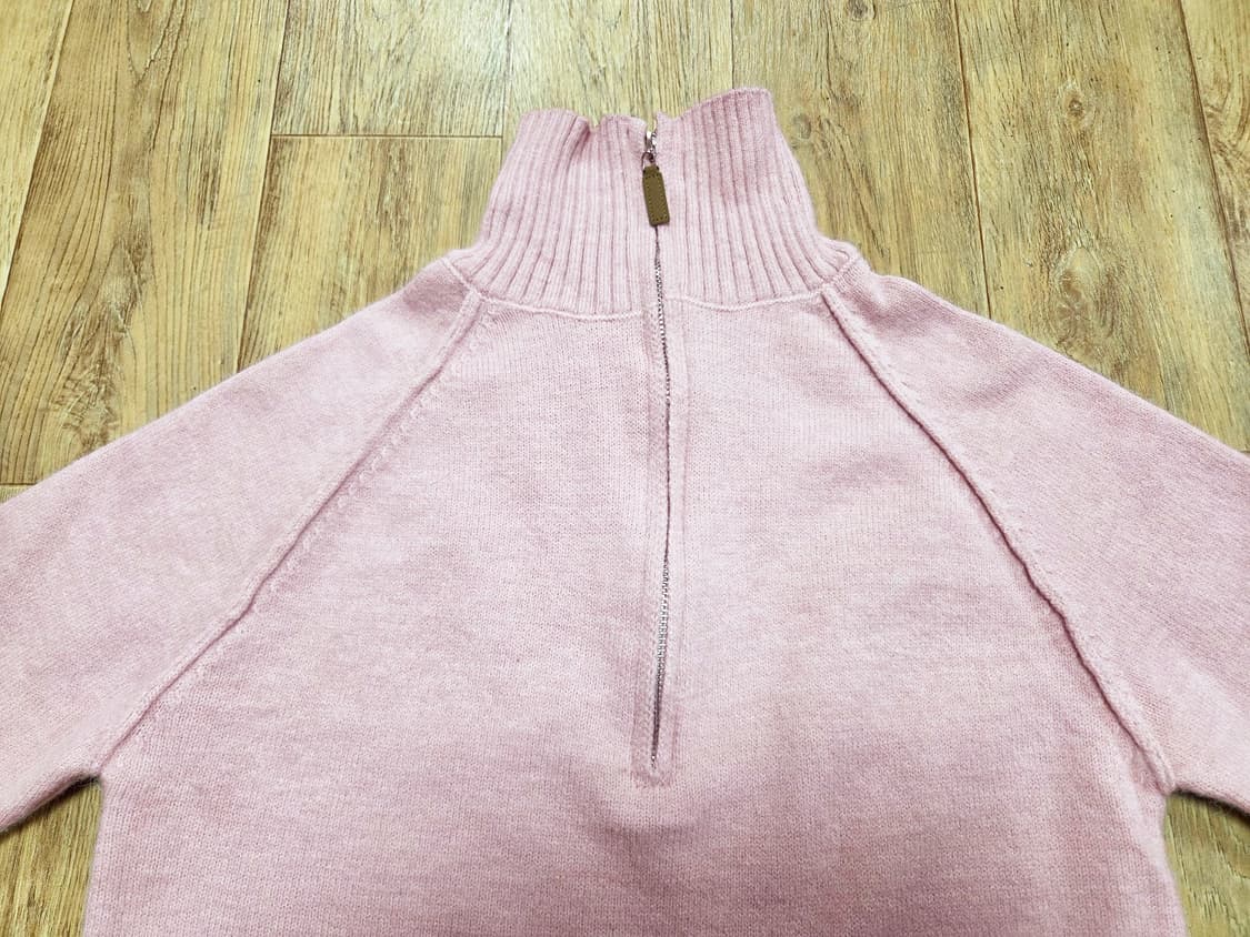 더오픈(THE OPEN) 반집업 니트원피스 55-66 새상품 상품이미지2