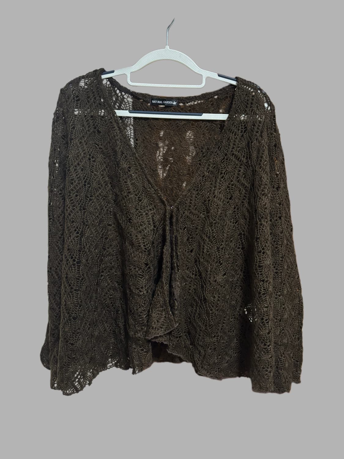 빈티지 내추럴가든 크로쉐 가디건 상품이미지1