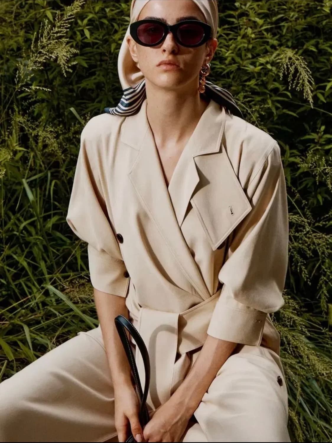 렉토 RECTO 실크 스카프 상품이미지5