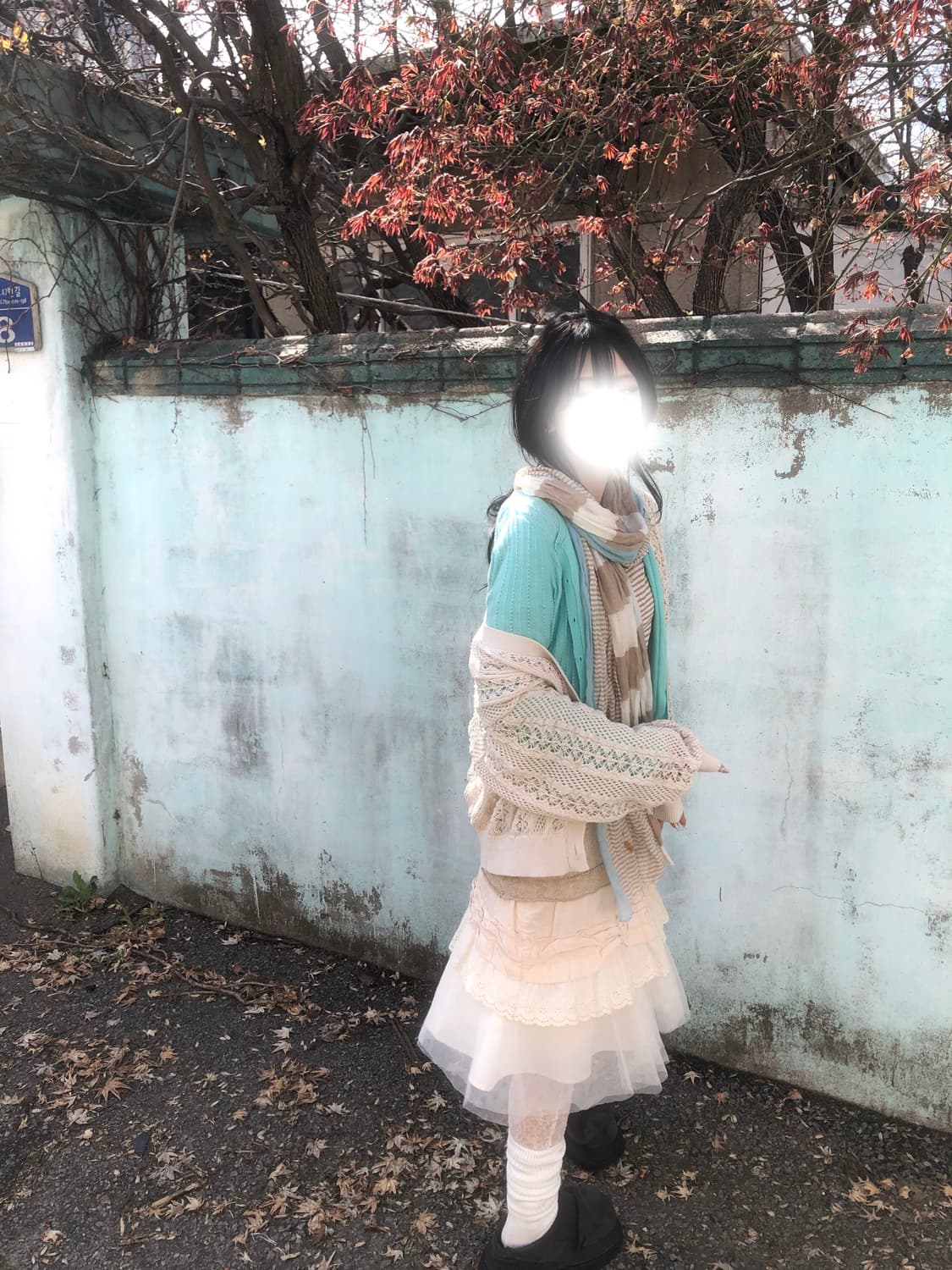 빈티지 민트 모리 코디세트 상품이미지3