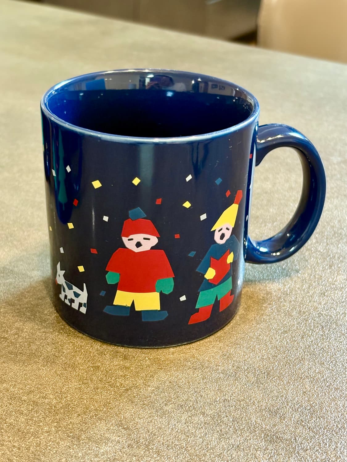 빈티지 크리스마스 머그컵 6개 세트 상품이미지2