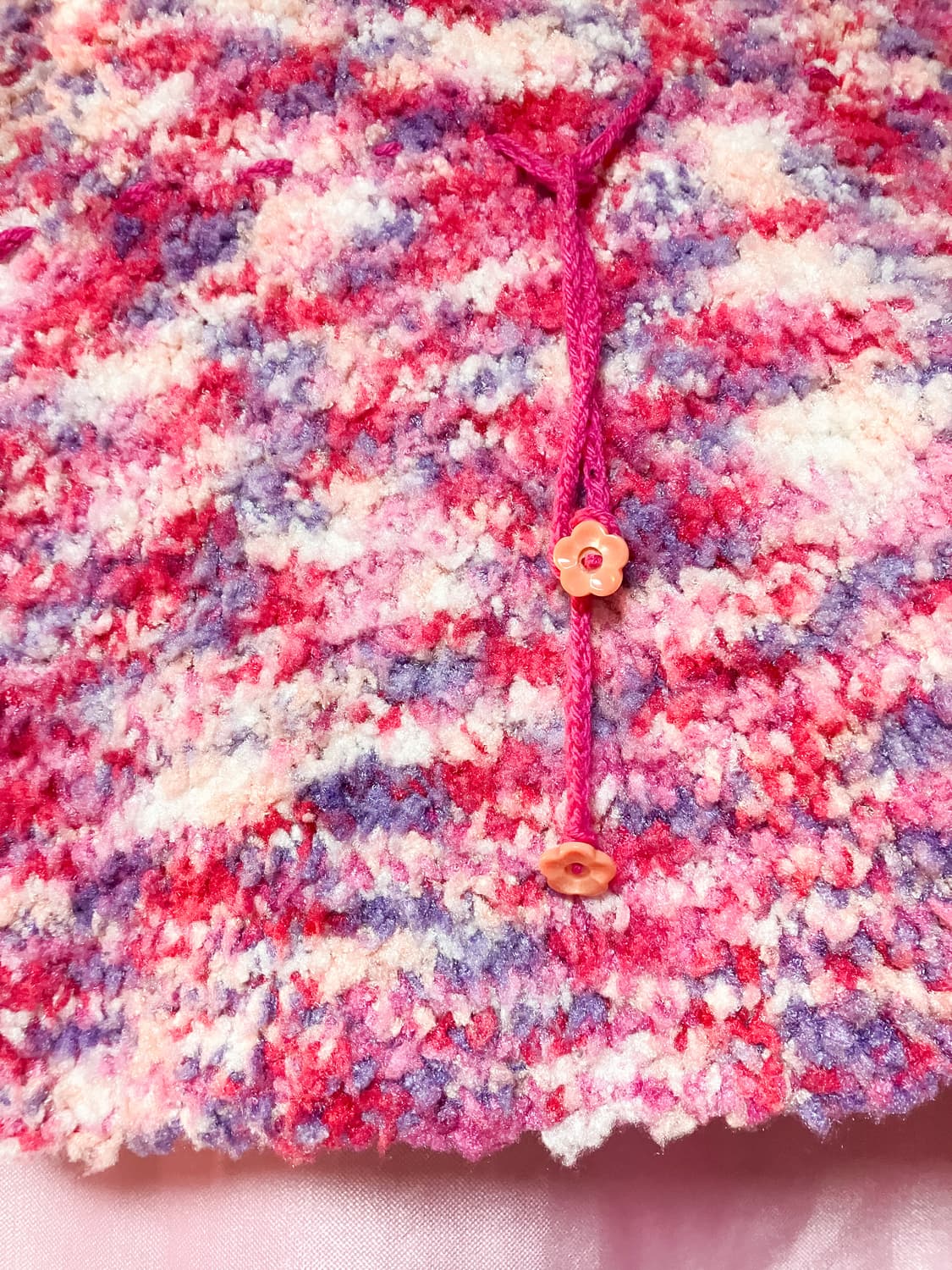 jpn 폼폼 니트 조끼 상품이미지2