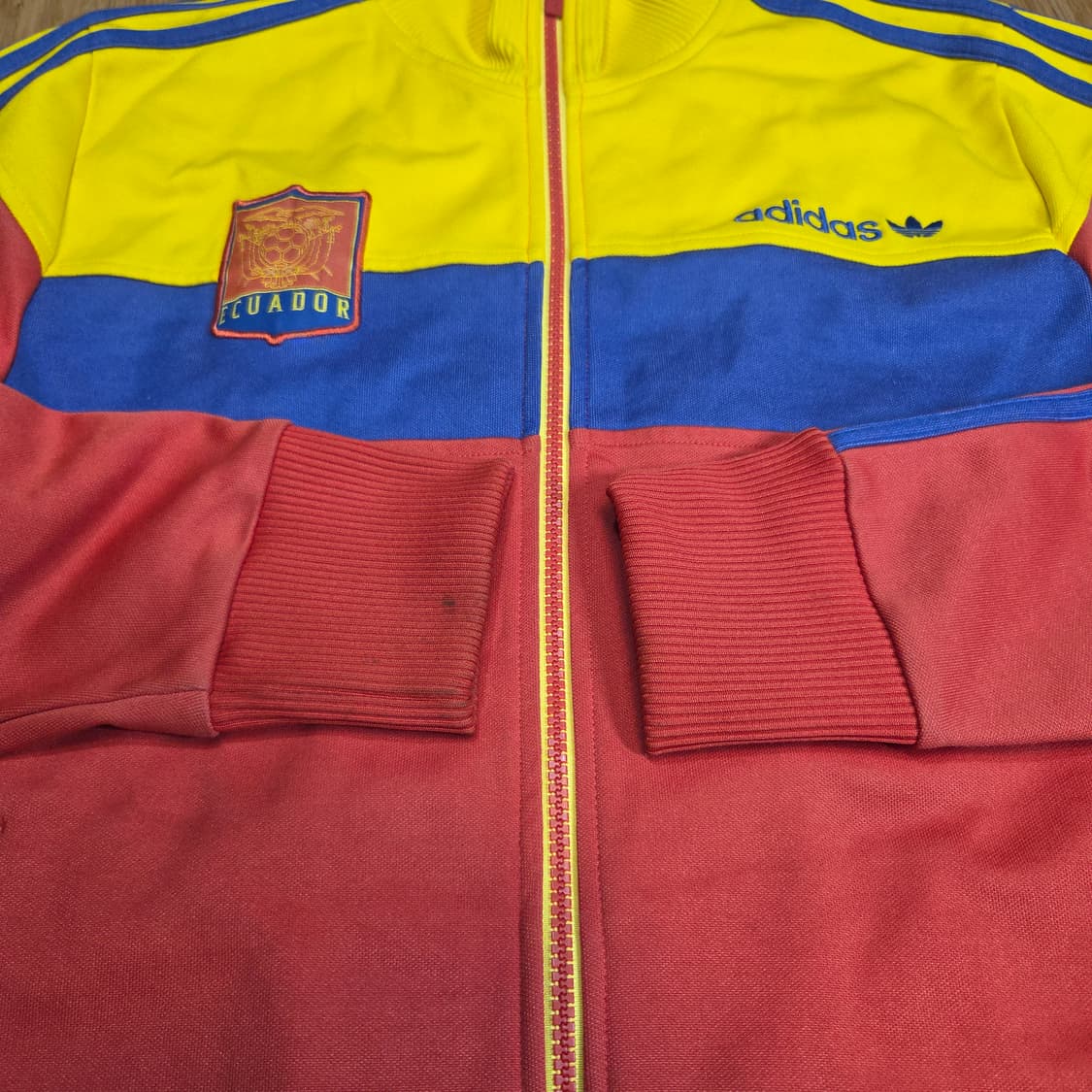 00's 아디다스 에콰도르 축구 국가대표 트랙탑 져지 (L)
 상품이미지5