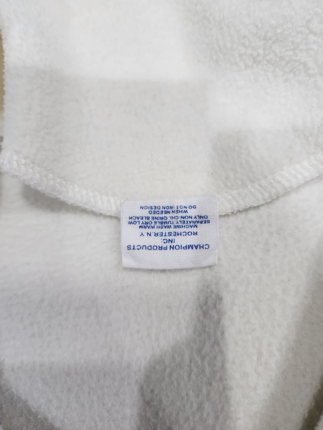 챔피온 배색 플리스 후드집업 후리스 L 상품이미지8