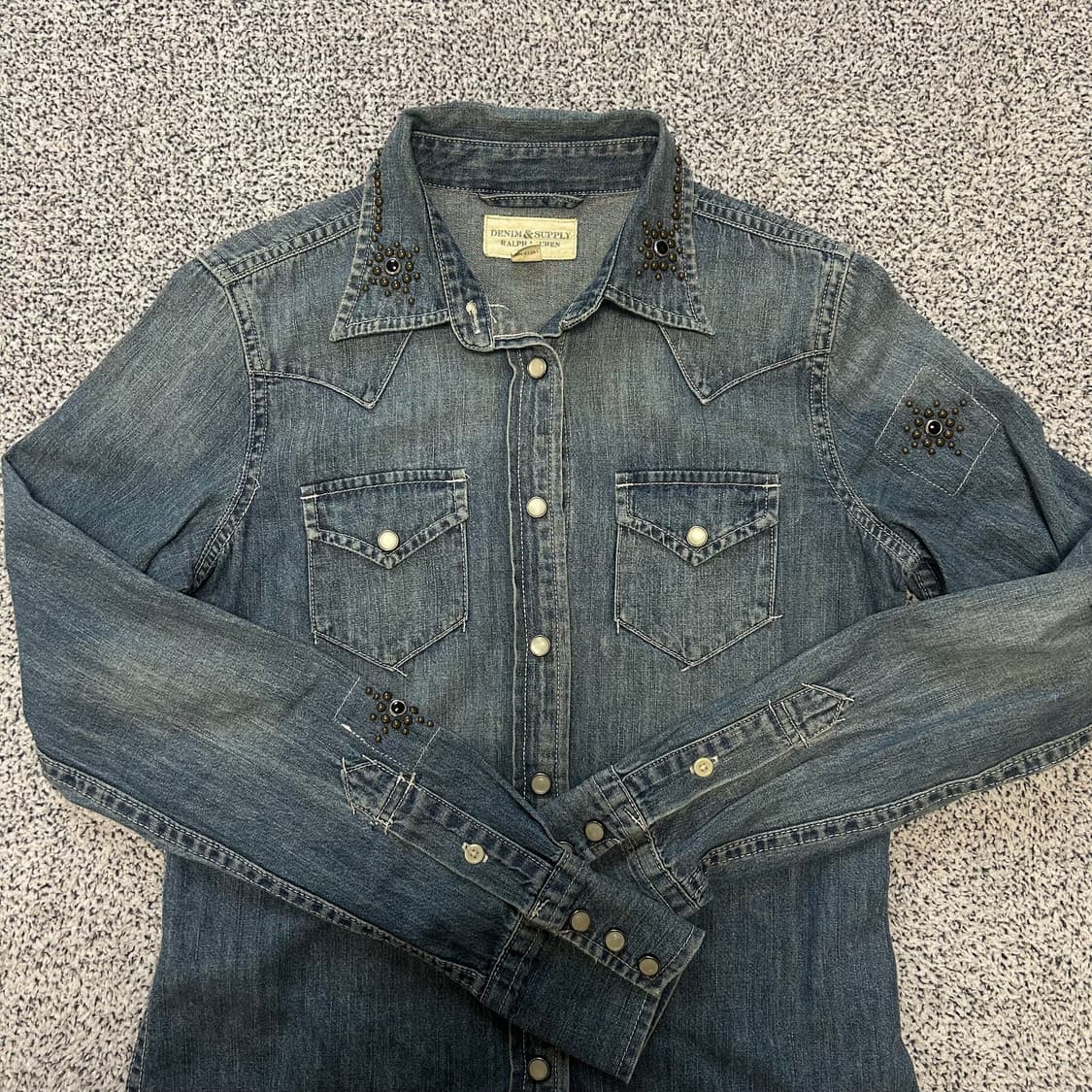 Denim&Supply Ralph Lauren Denim Shirt. 상품이미지5