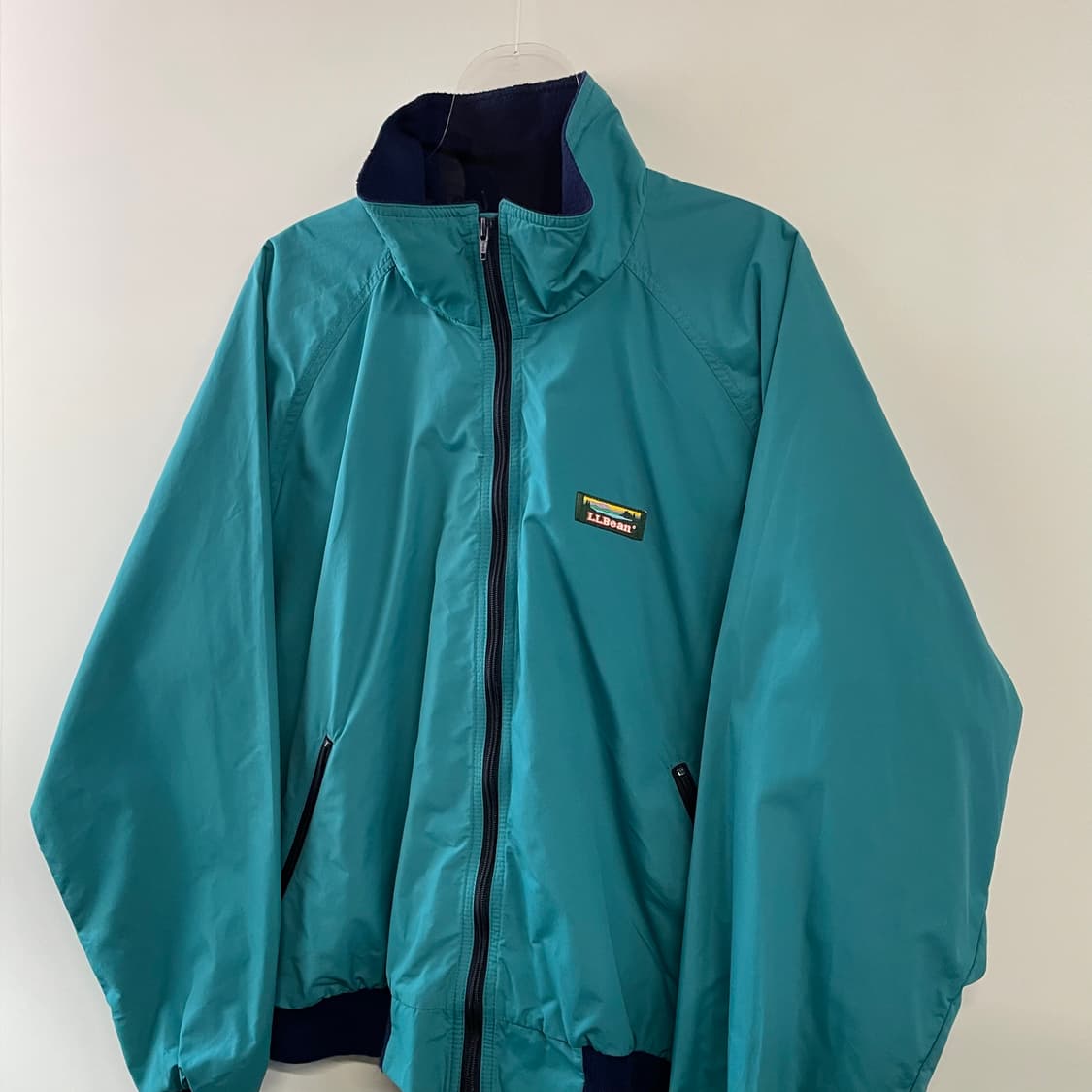 90s 엘엘빈 나일론 웜업자켓 상품이미지3