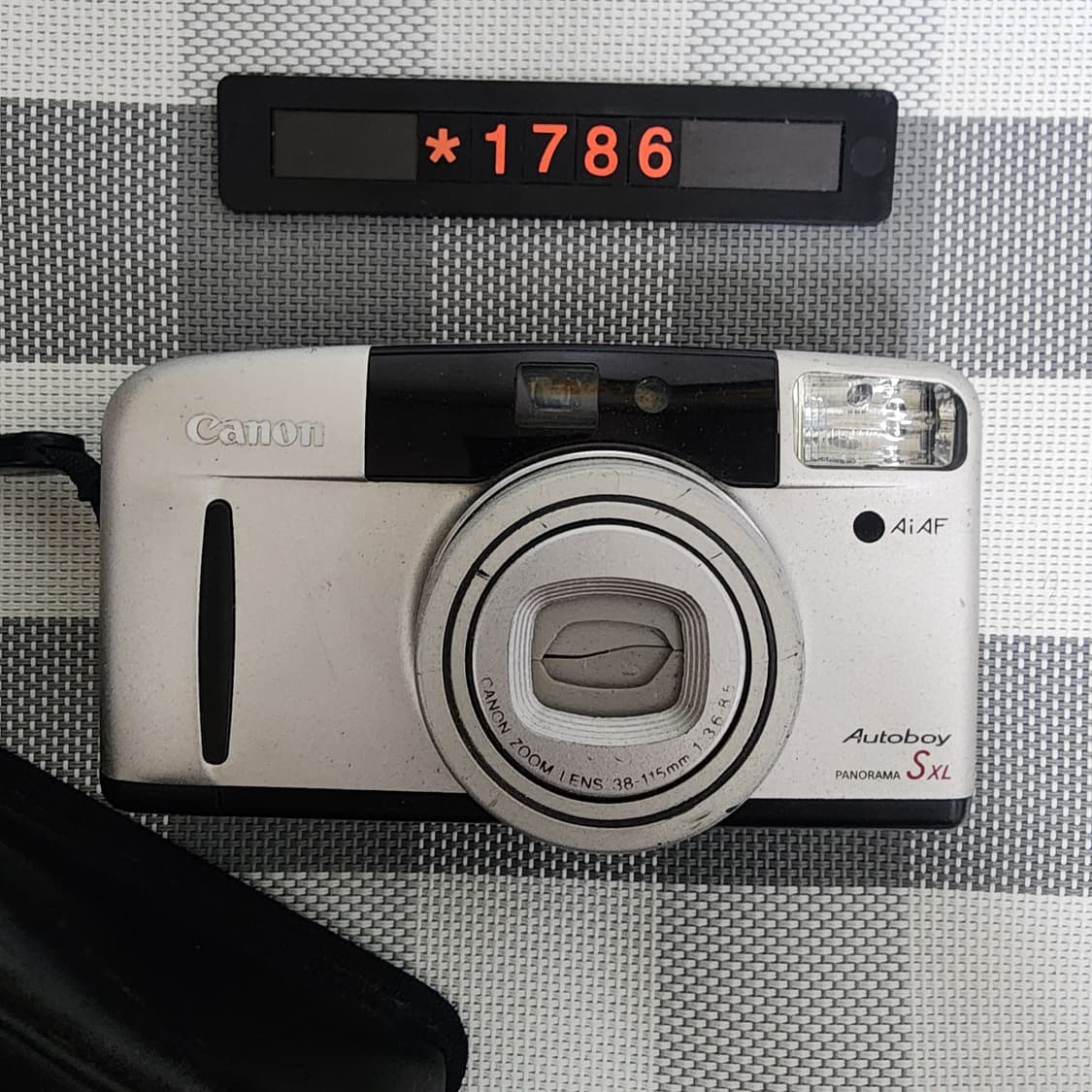 캐논 오토보이 S XL 파노라마 필름카메라 실버바디 파우치포함 상품이미지1
