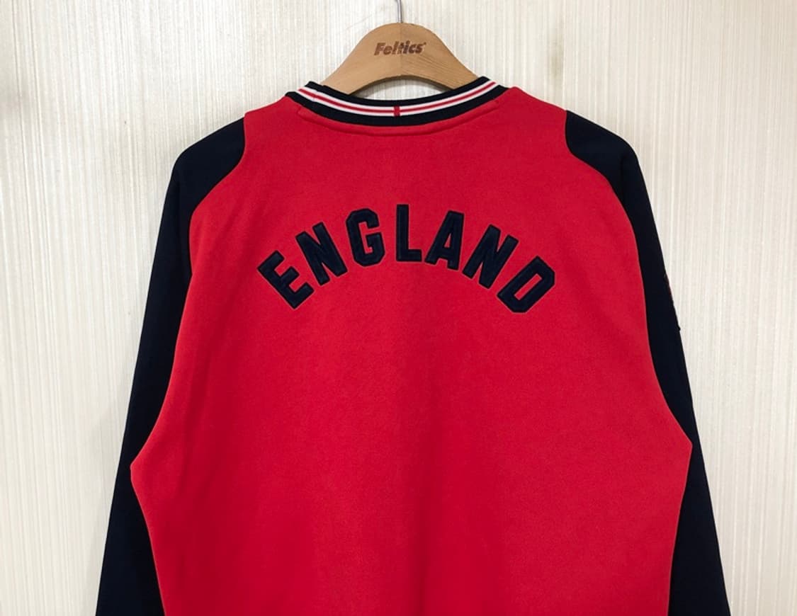 엄브로 잉글랜드 축구국대 스웨트탑/레트로 드릴탑 S(해외) 상품이미지9