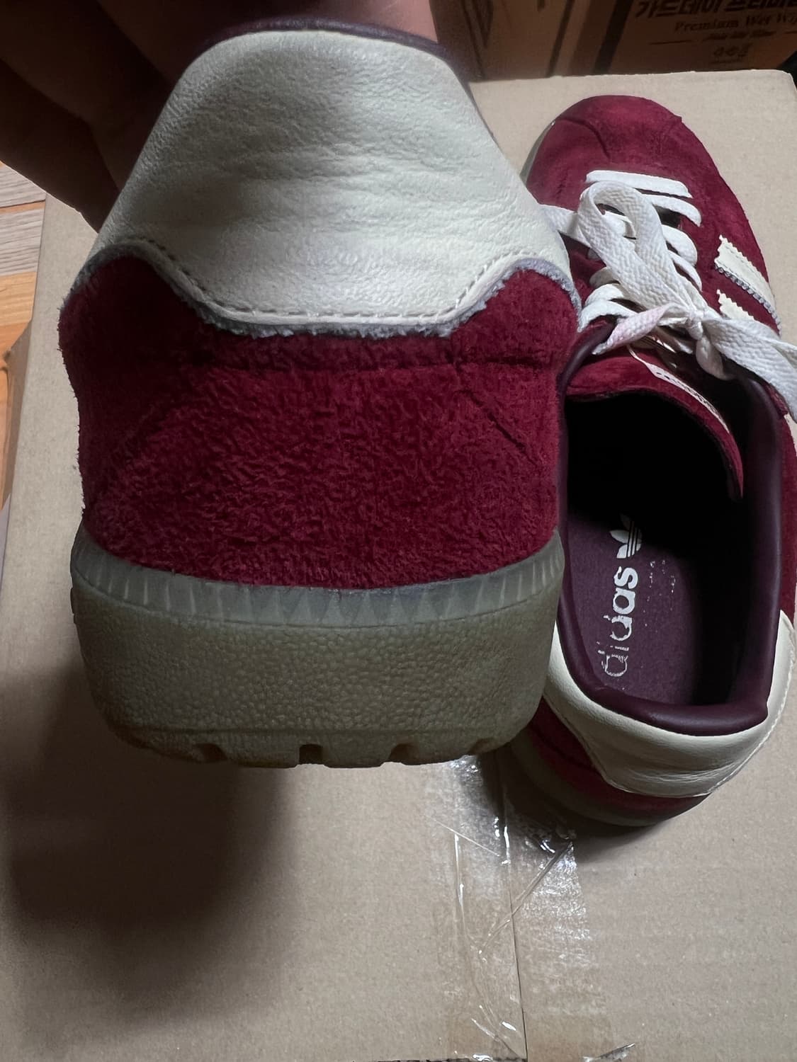 아디다스 버뮤다 버건디 260 상품이미지4