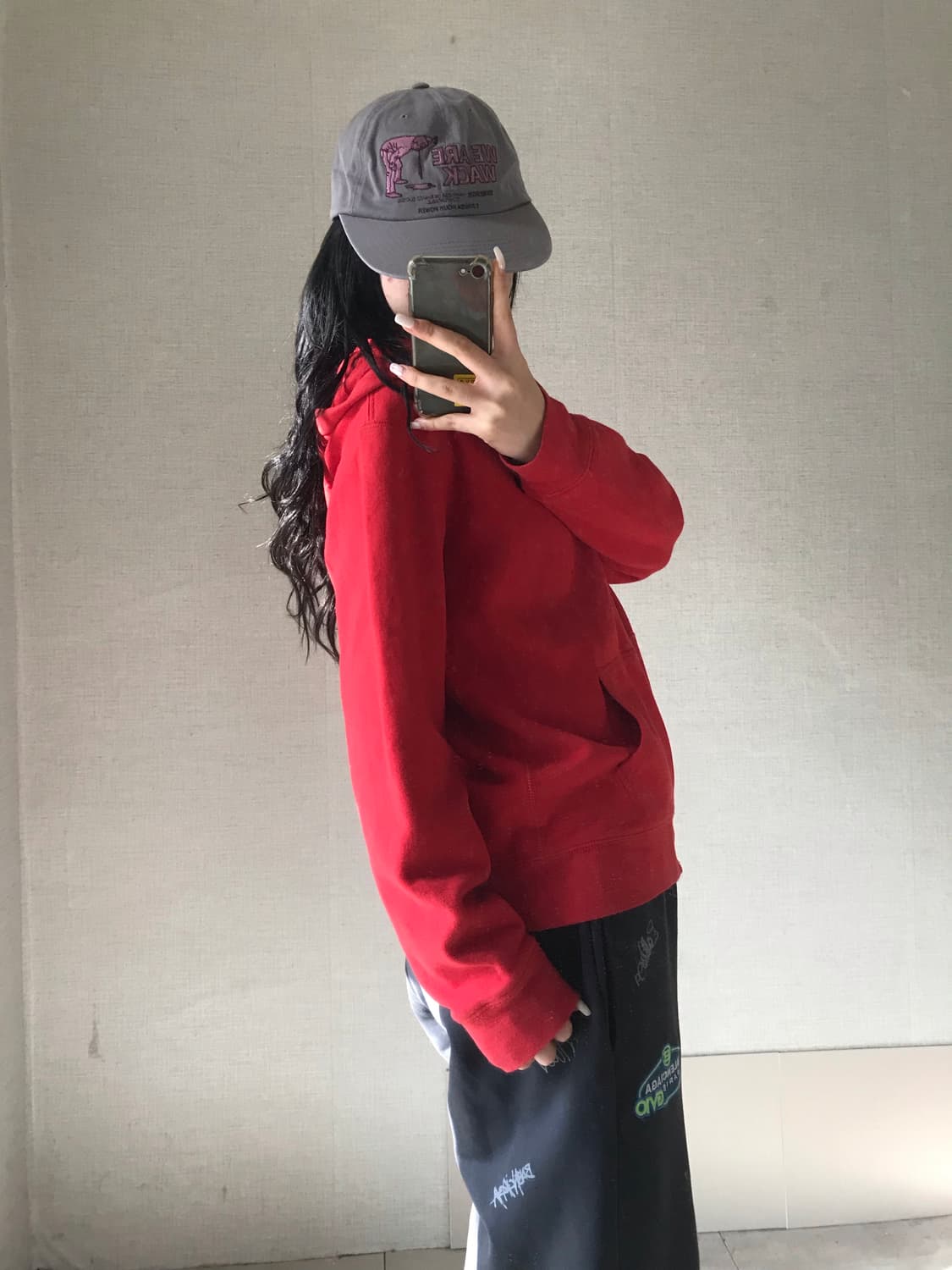 폴로 레드 후드집업 상품이미지4