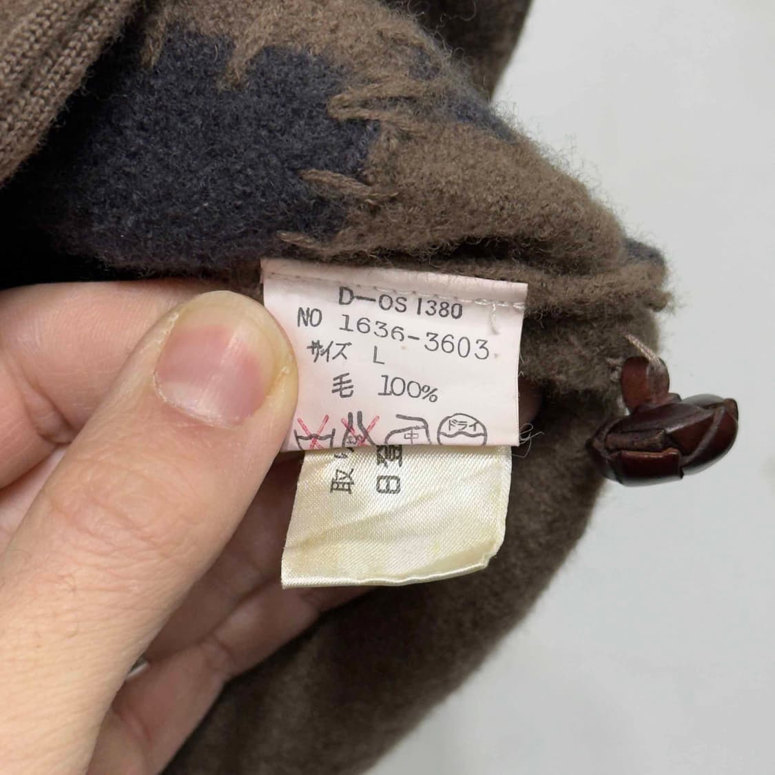 80s 찹스 랄프로렌 울 베스트 조끼 상품이미지4