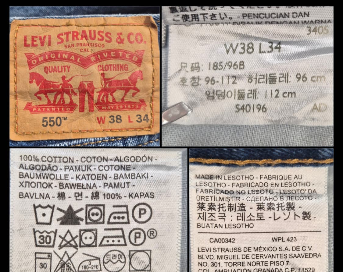 리바이스 550 (p78) 상품이미지7