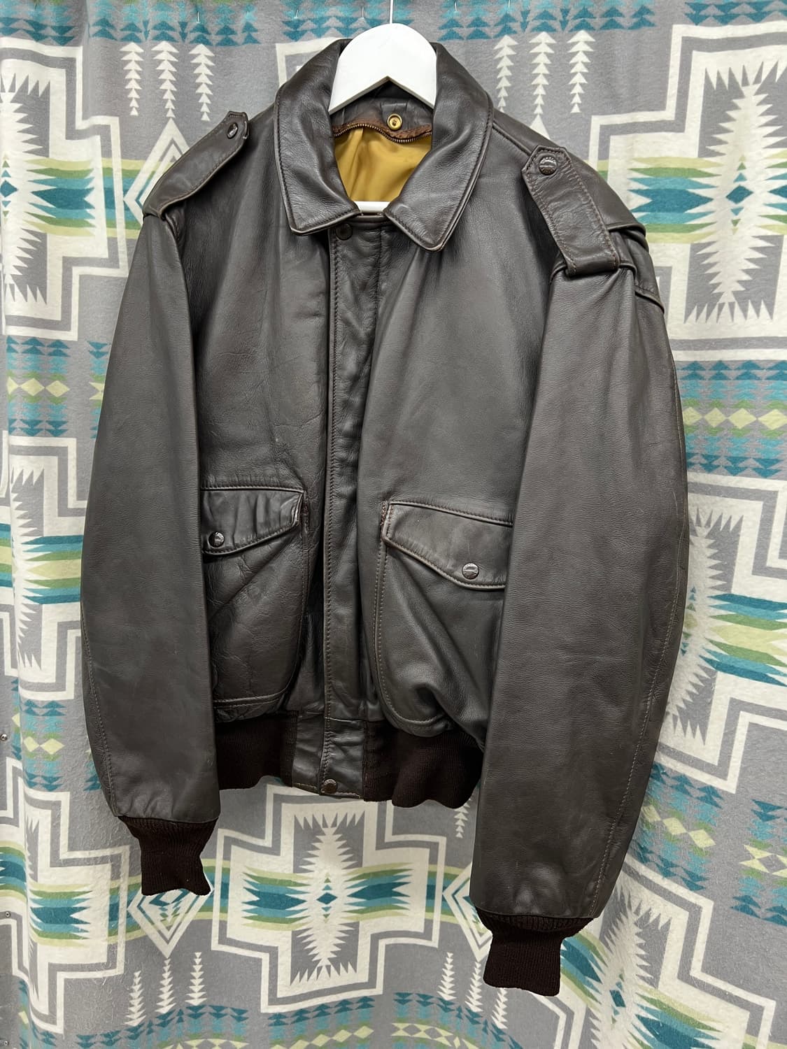 쇼트 가죽 자켓 상품이미지2