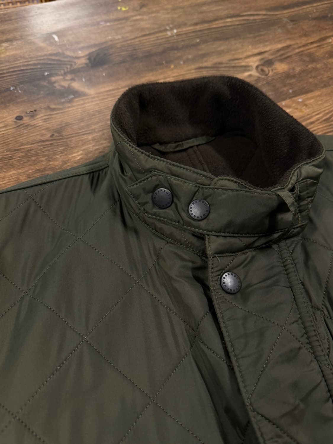 바버 인터내셔널 퀼팅자켓 남성100 상품이미지7