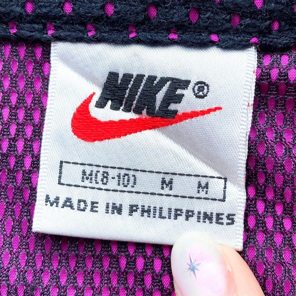 나이키 스펠아웃 암 스우시 리플렉티브 마젠타 아노락 상품이미지9