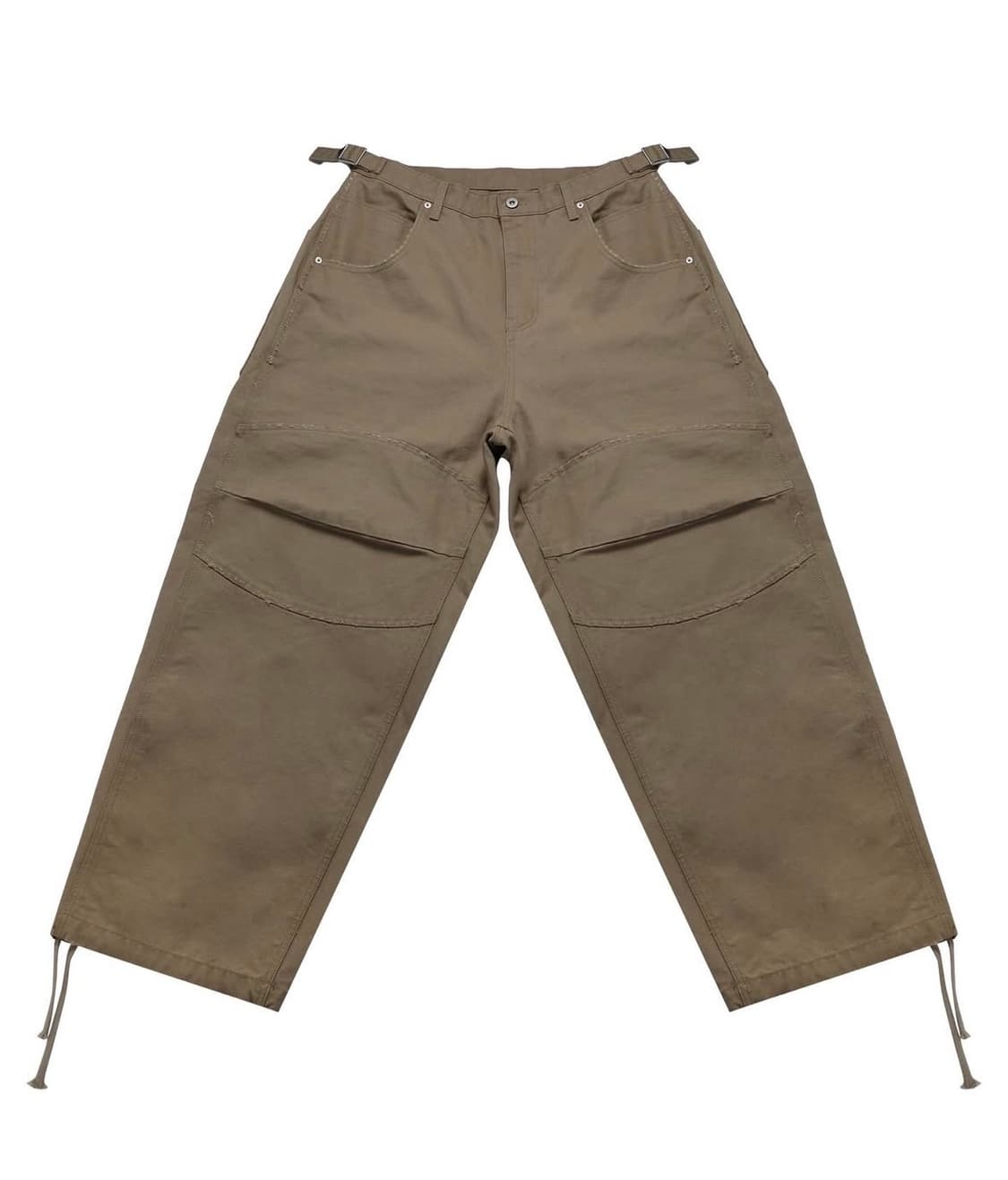 [L] MJD 캔버스 3D 니 팬츠 베이지 상품이미지1