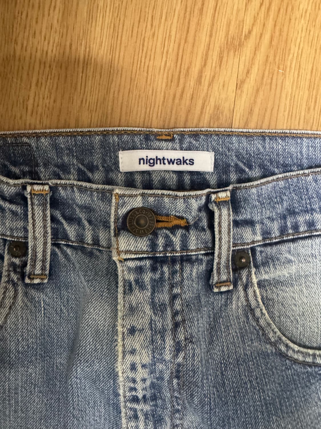 나이트웍스 리바이스 512 판매 허리단면 : 39 상품이미지2