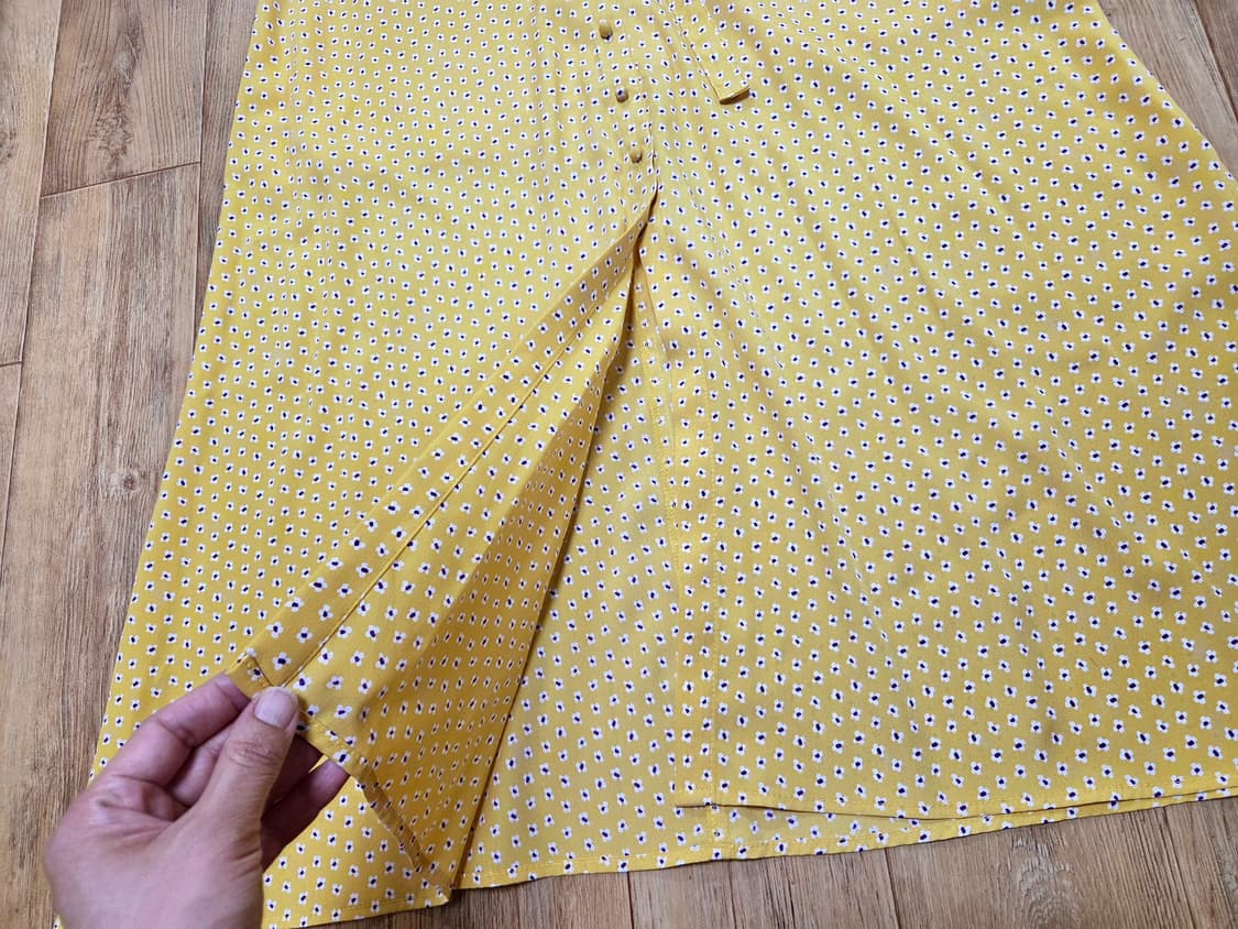 룩캐스트(LOOKCAST) V넥 원피스 55-66 새상품 상품이미지5