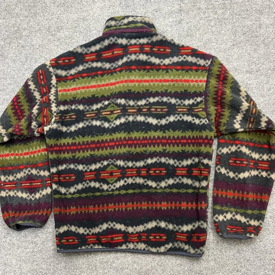 90s 파타고니아 신칠라 스냅-T 아즈텍 USA 상품이미지6