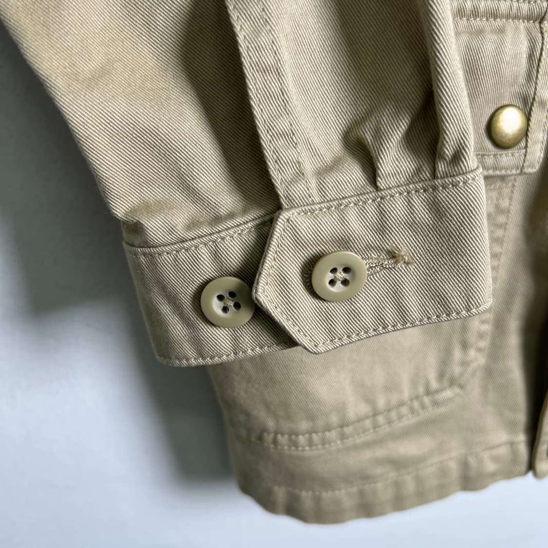 폴로 랄프로렌 베이지 밀리터리 사파리 필드 자켓 S 상품이미지8