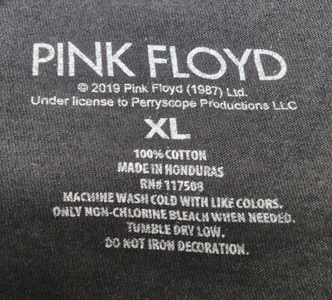[XL] 핑크플로이드 오피셜 티서츠 -142 상품이미지4