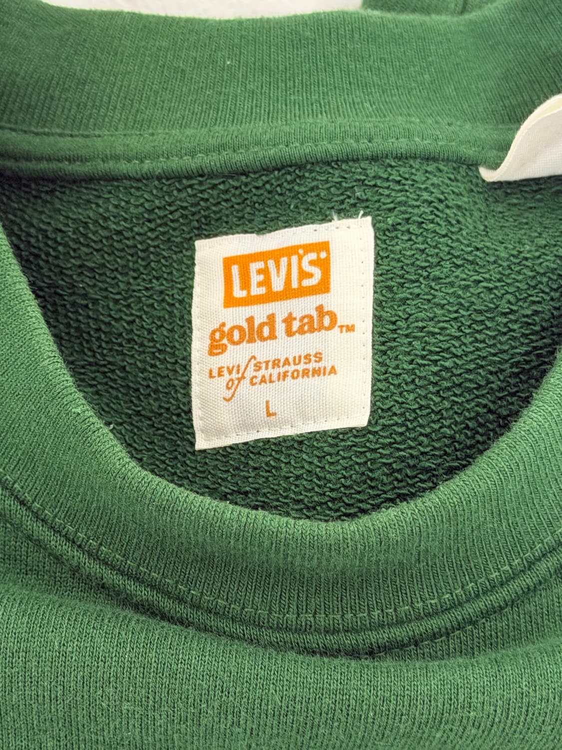 리바이스 골드탭 맨투맨 상품이미지3