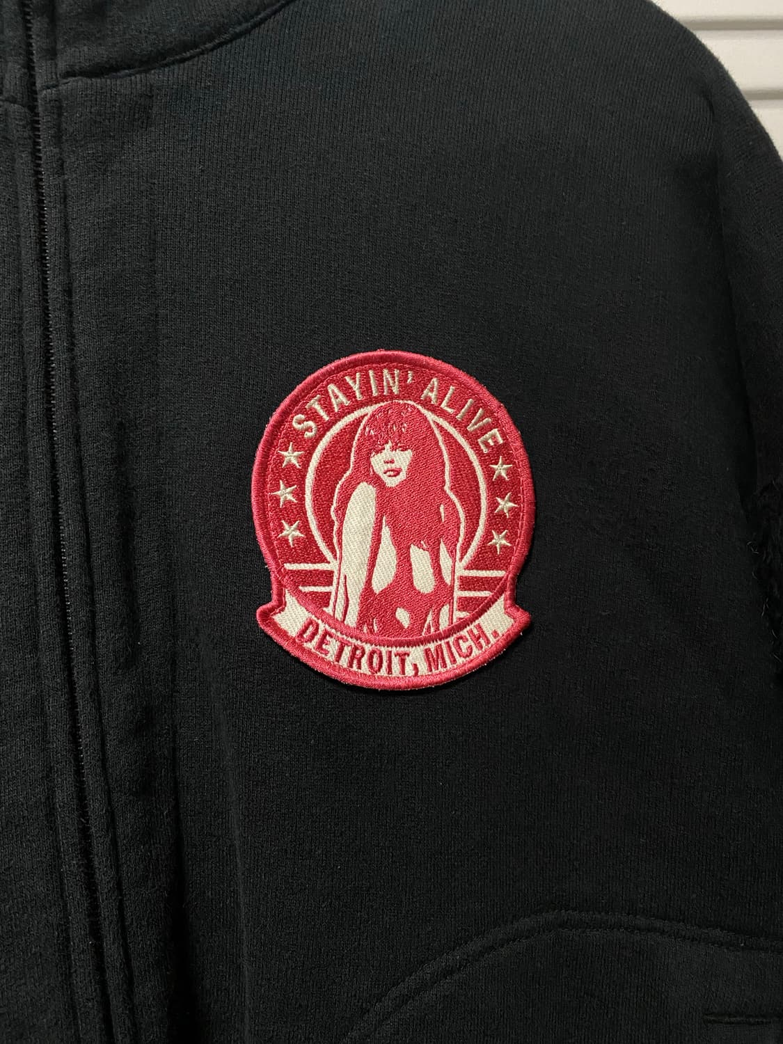 히스테릭 글래머 패치 후드 집업 상품이미지2