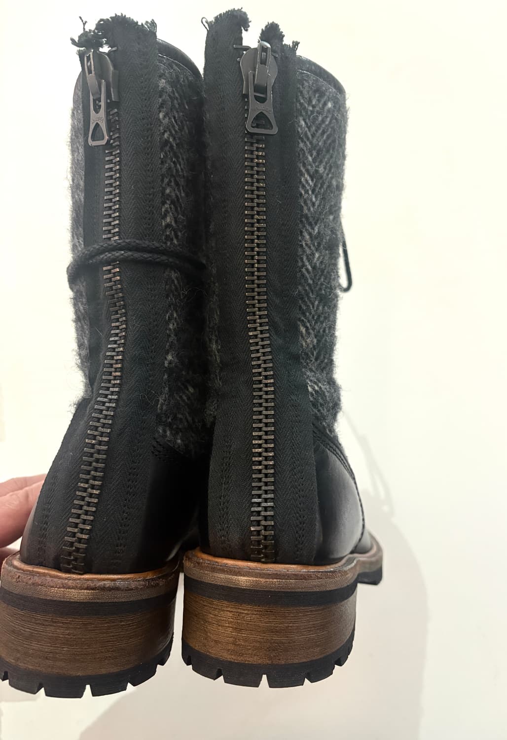 TTF✳️요지야마모토 백지퍼 부츠 상품이미지7