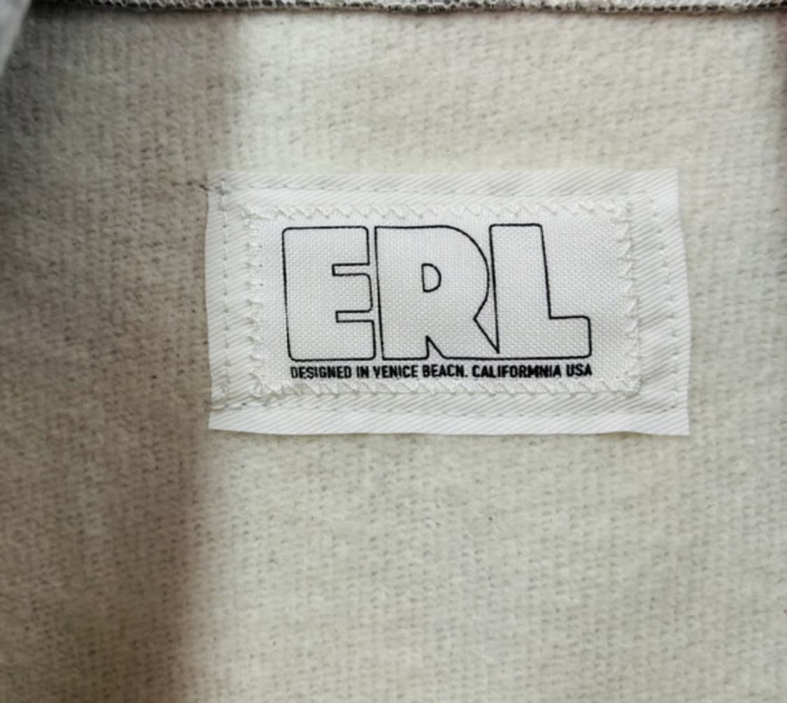 ERL 스월후드집업 그레이 상품이미지7